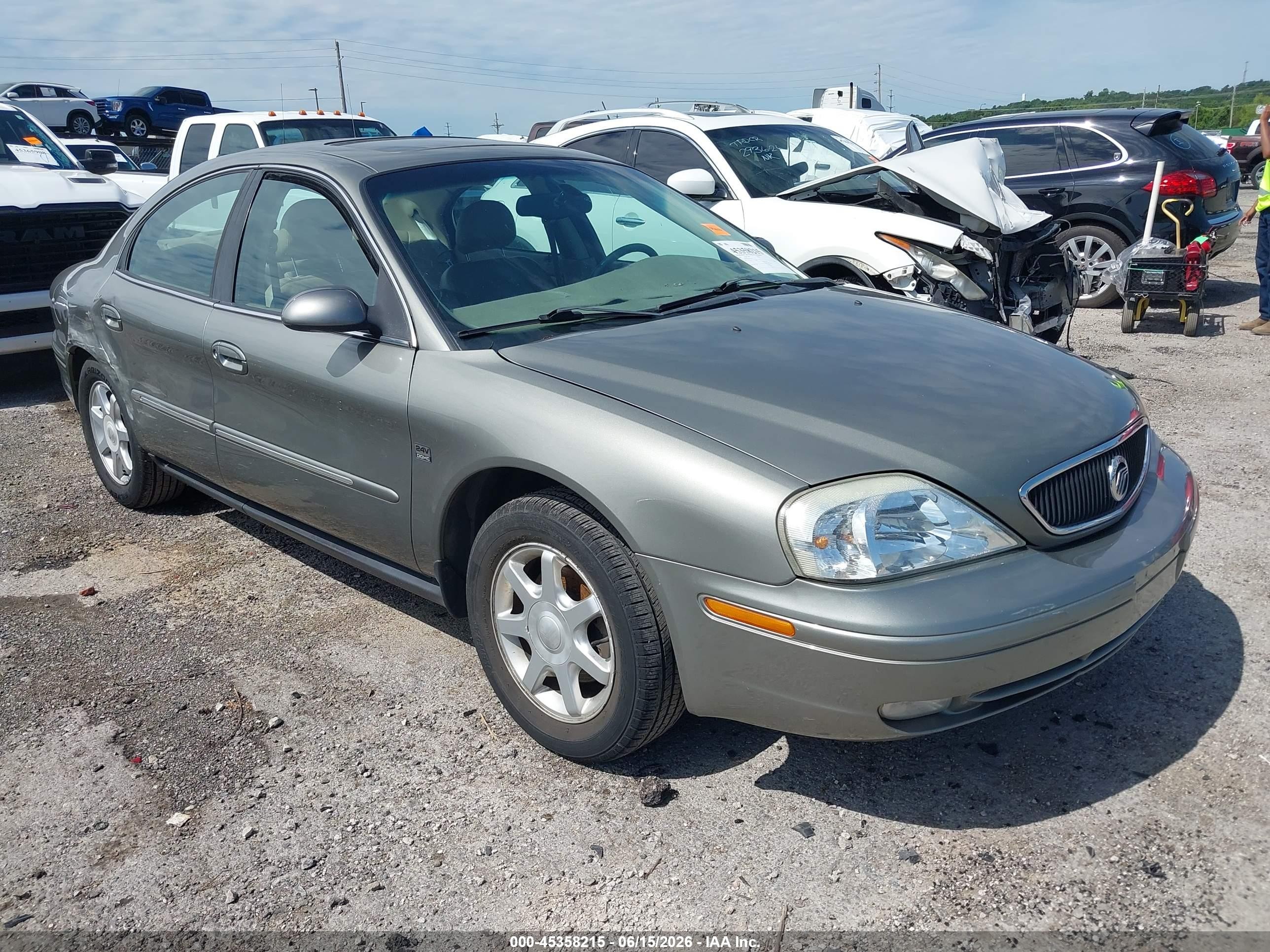 2003 Mercury Sable LS Premium, VIN 1MEFM55S73G612213 — Side