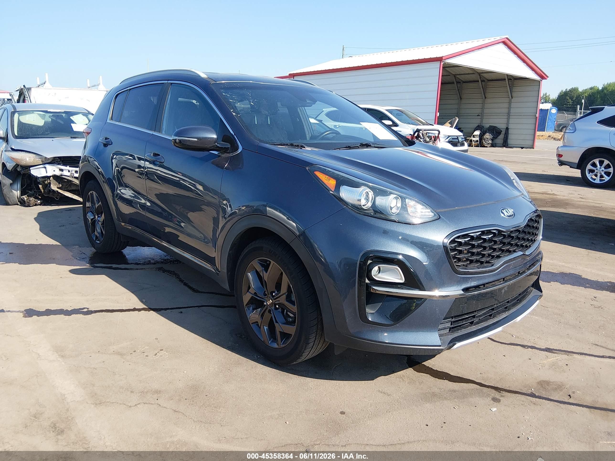 2020 Kia Sportage S, VIN KNDP63AC4L7767398 — Theft recovery