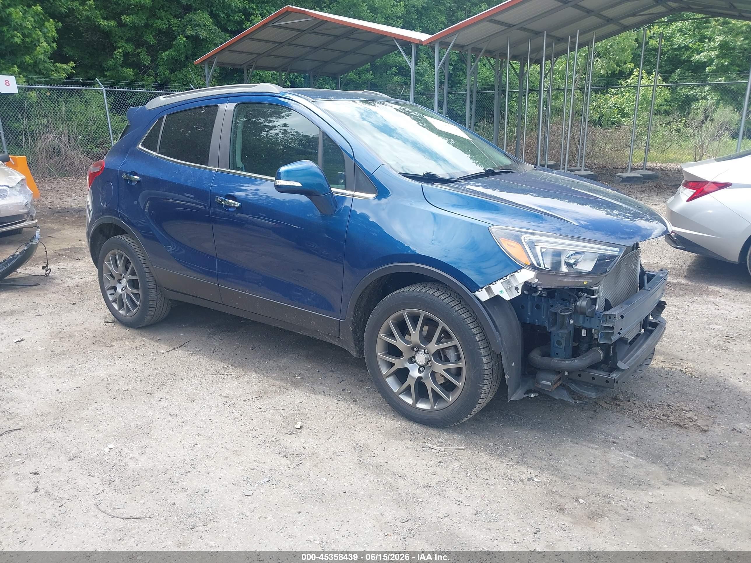 2019 Buick Encore Sport Touring, VIN KL4CJ2SB1KB854856 — Front end