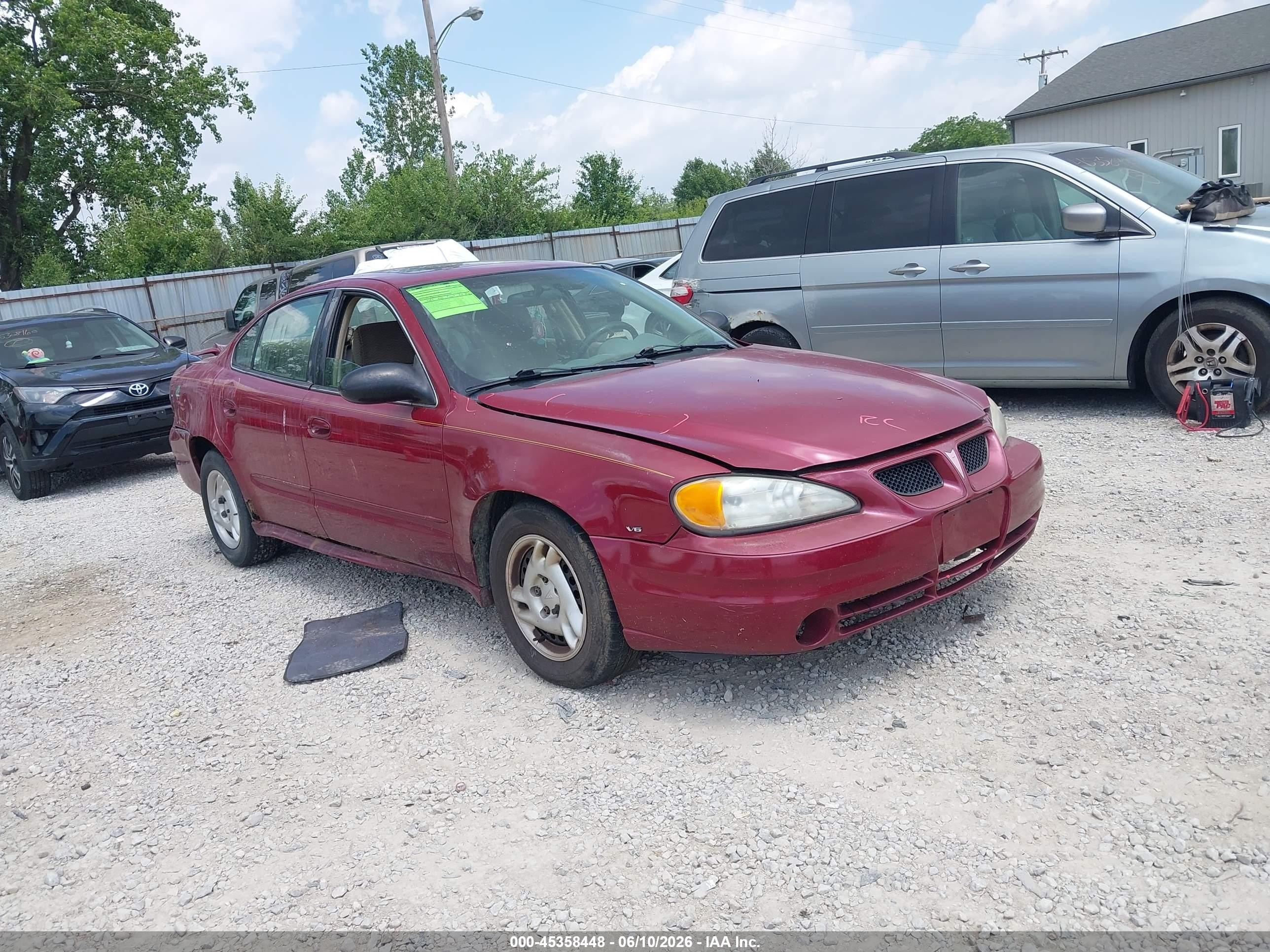2005 Pontiac Grand Am SE, VIN 1G2NE52E95M250628 — Rear end