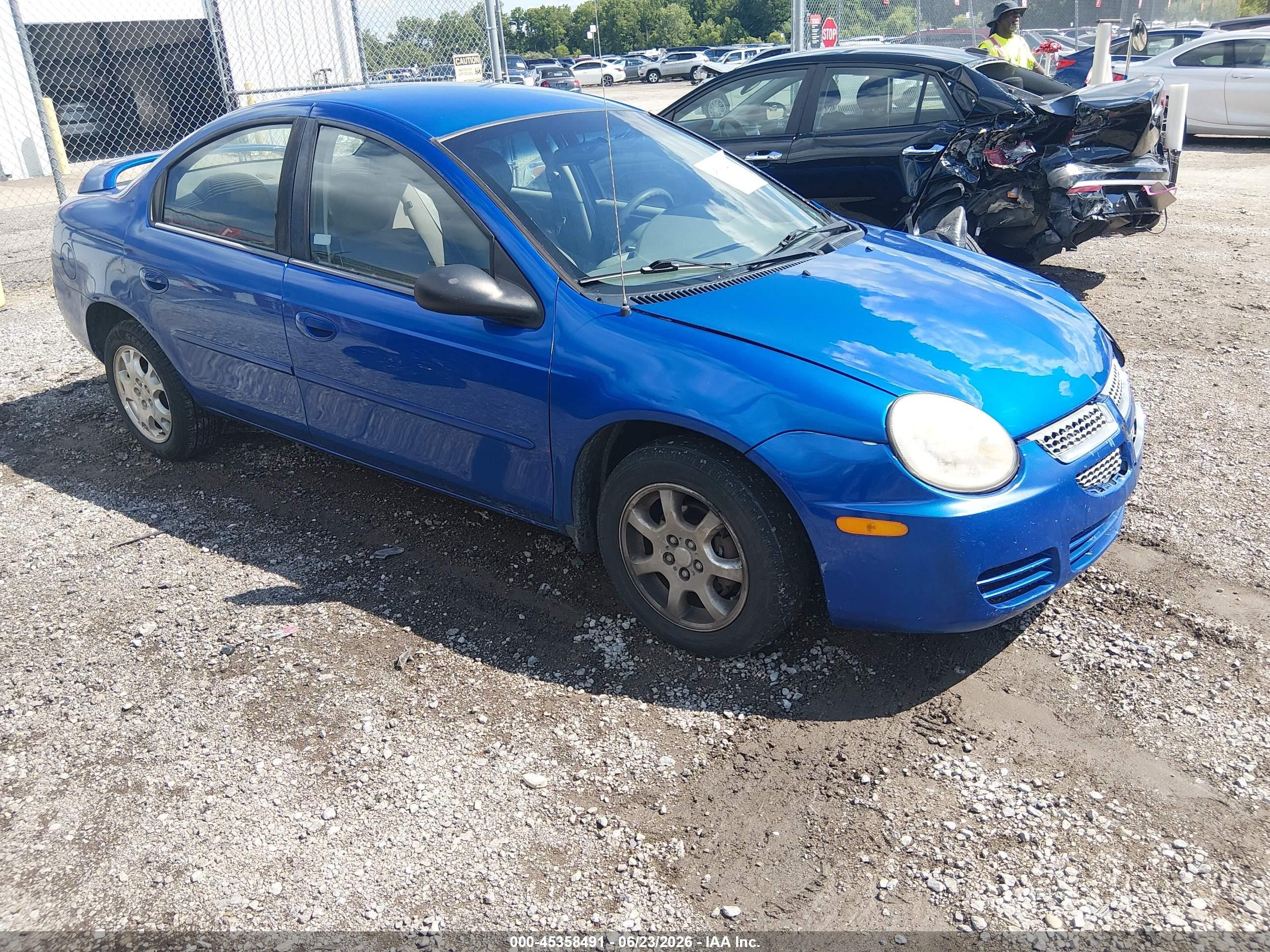 2005 Dodge Neon SXT, VIN 1B3ES56C65D278448 — По всему кузову
