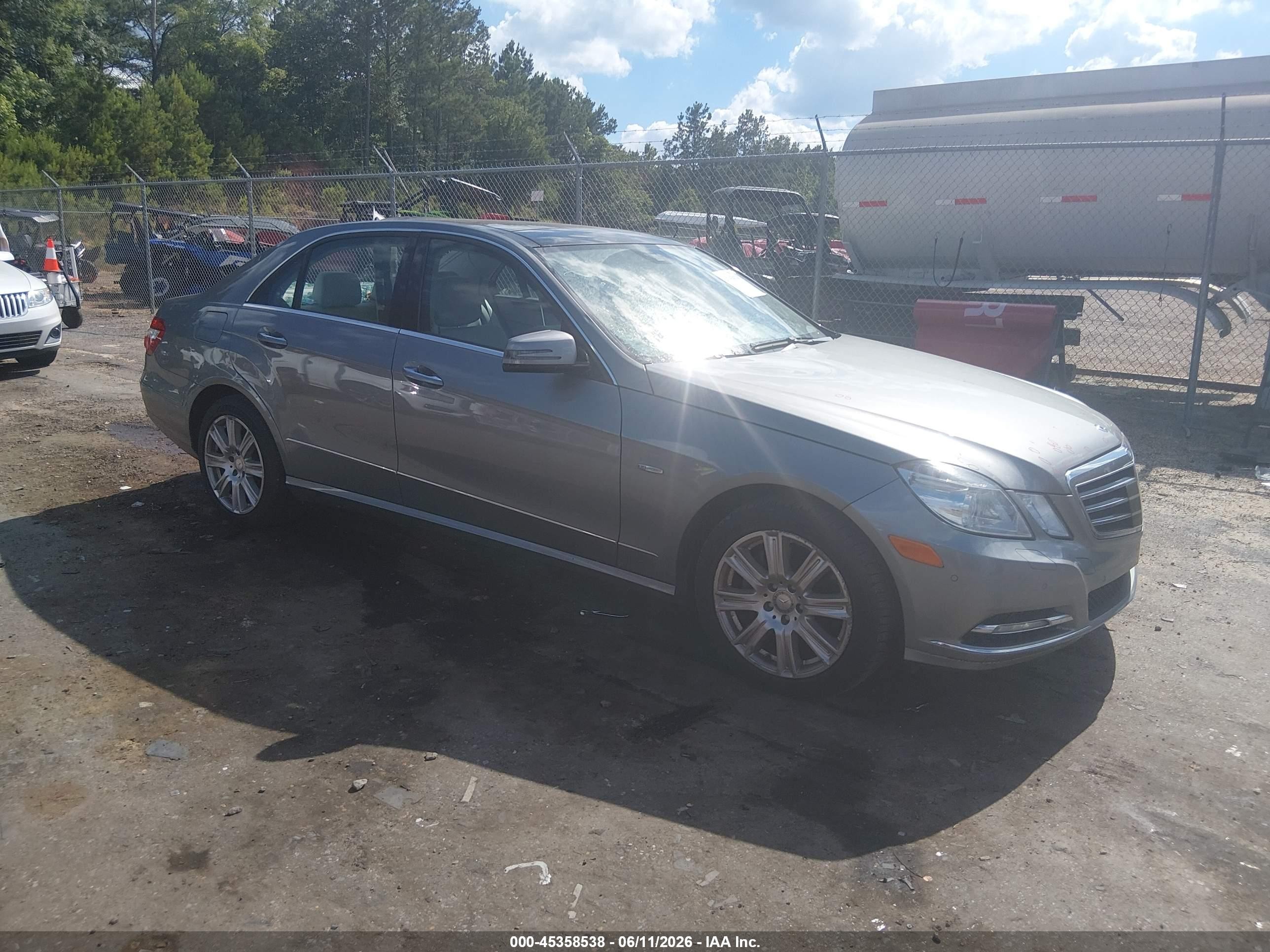 2012 Mercedes-Benz E 350 Sport, VIN WDDHF5KB8CA608916 — Roof