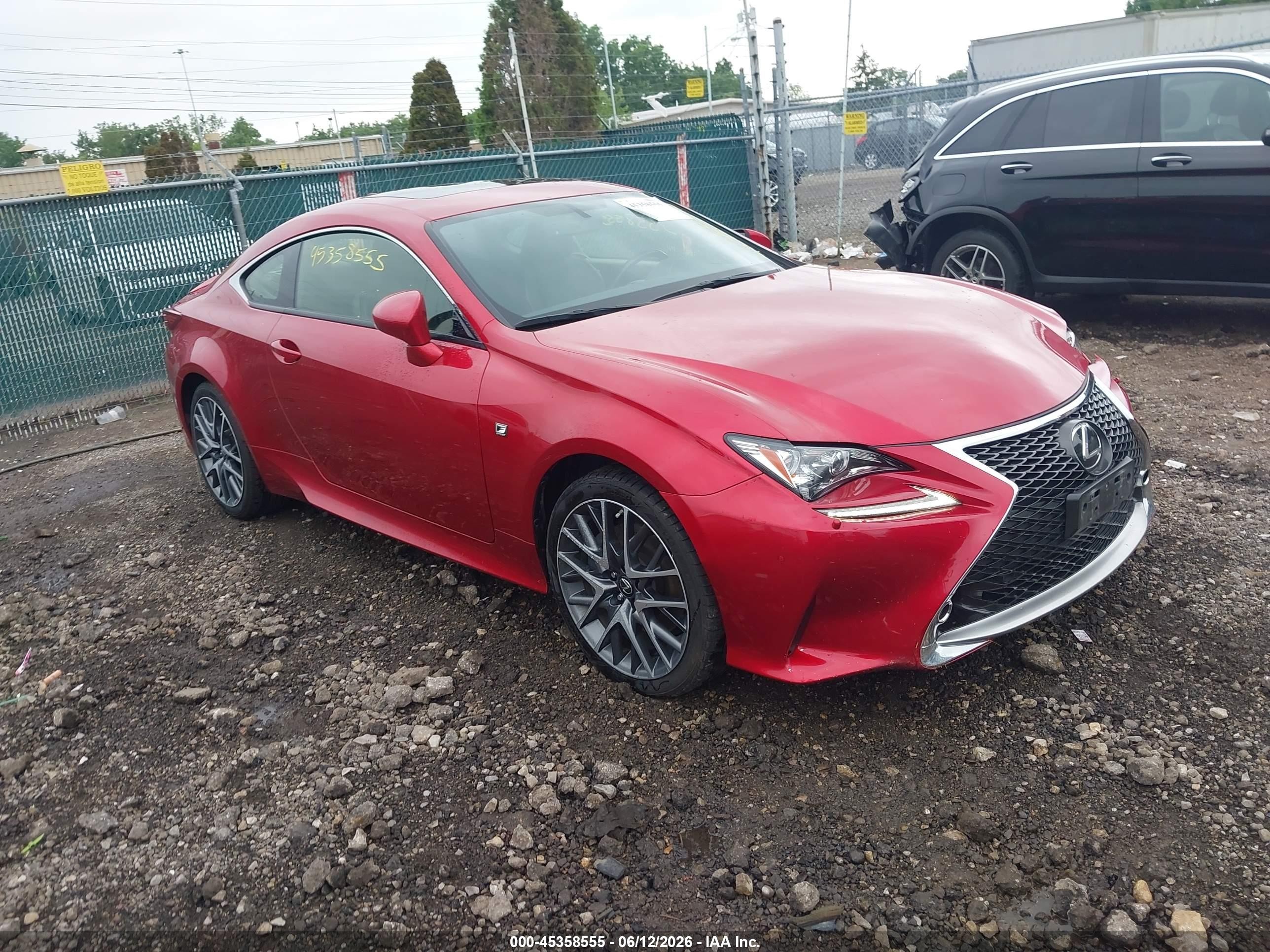 2017 Lexus RC 300, VIN JTHSM5BC0H5003818 — Side