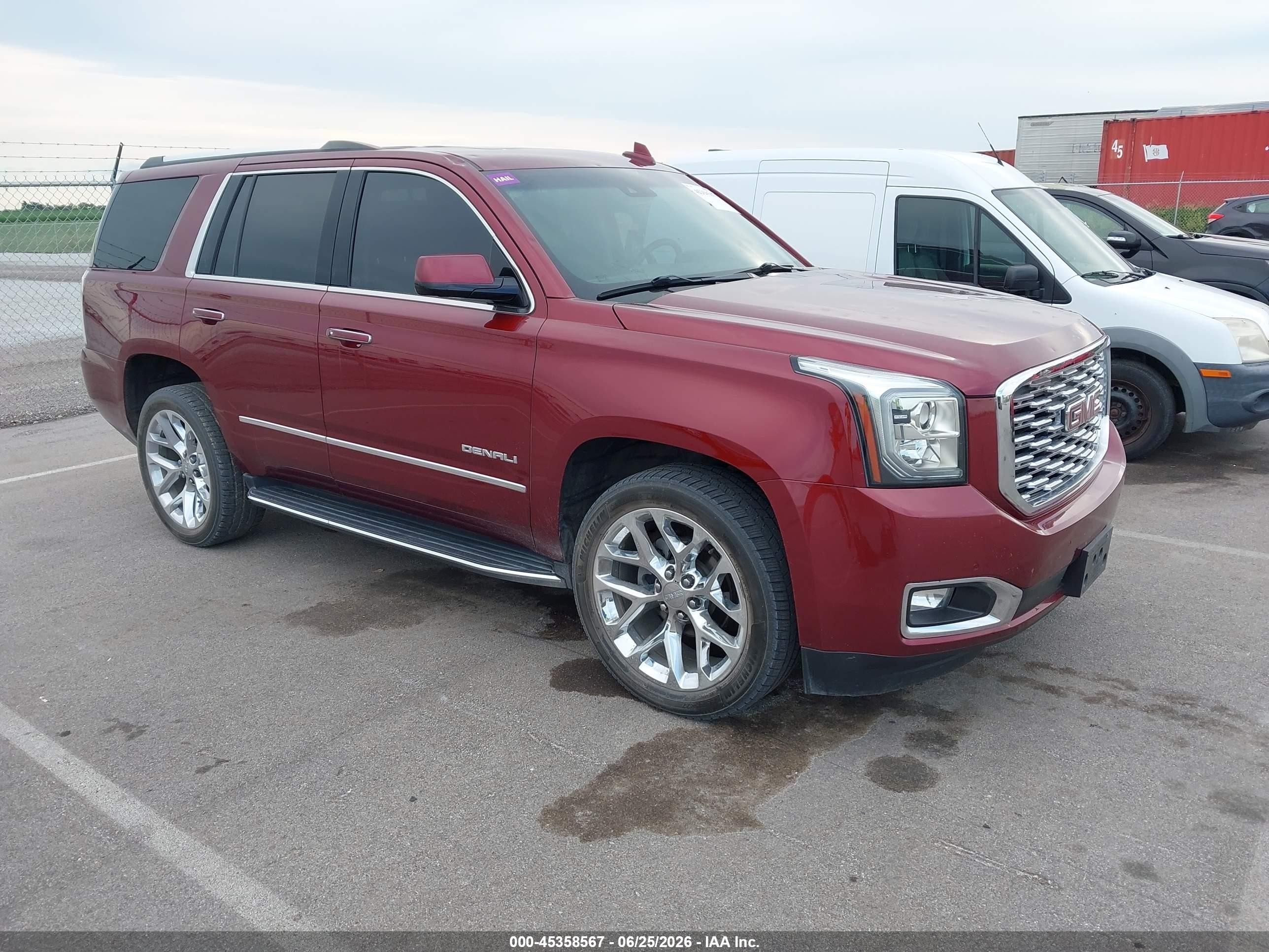 2018 GMC Yukon Denali, VIN 1GKS2CKJ7JR264604 — Град