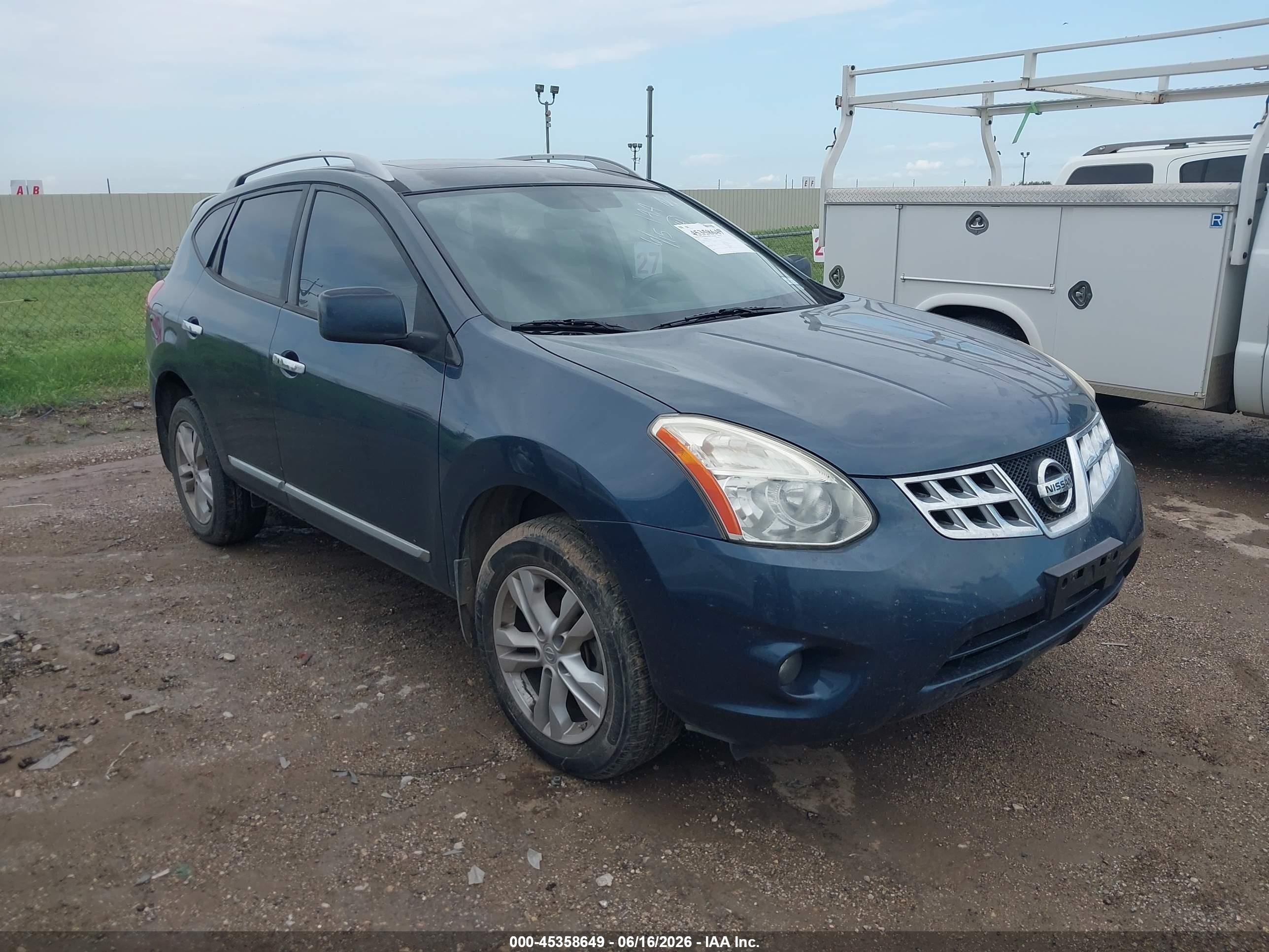 2012 Nissan Rogue S, VIN JN8AS5MT7CW251572 — Repossession