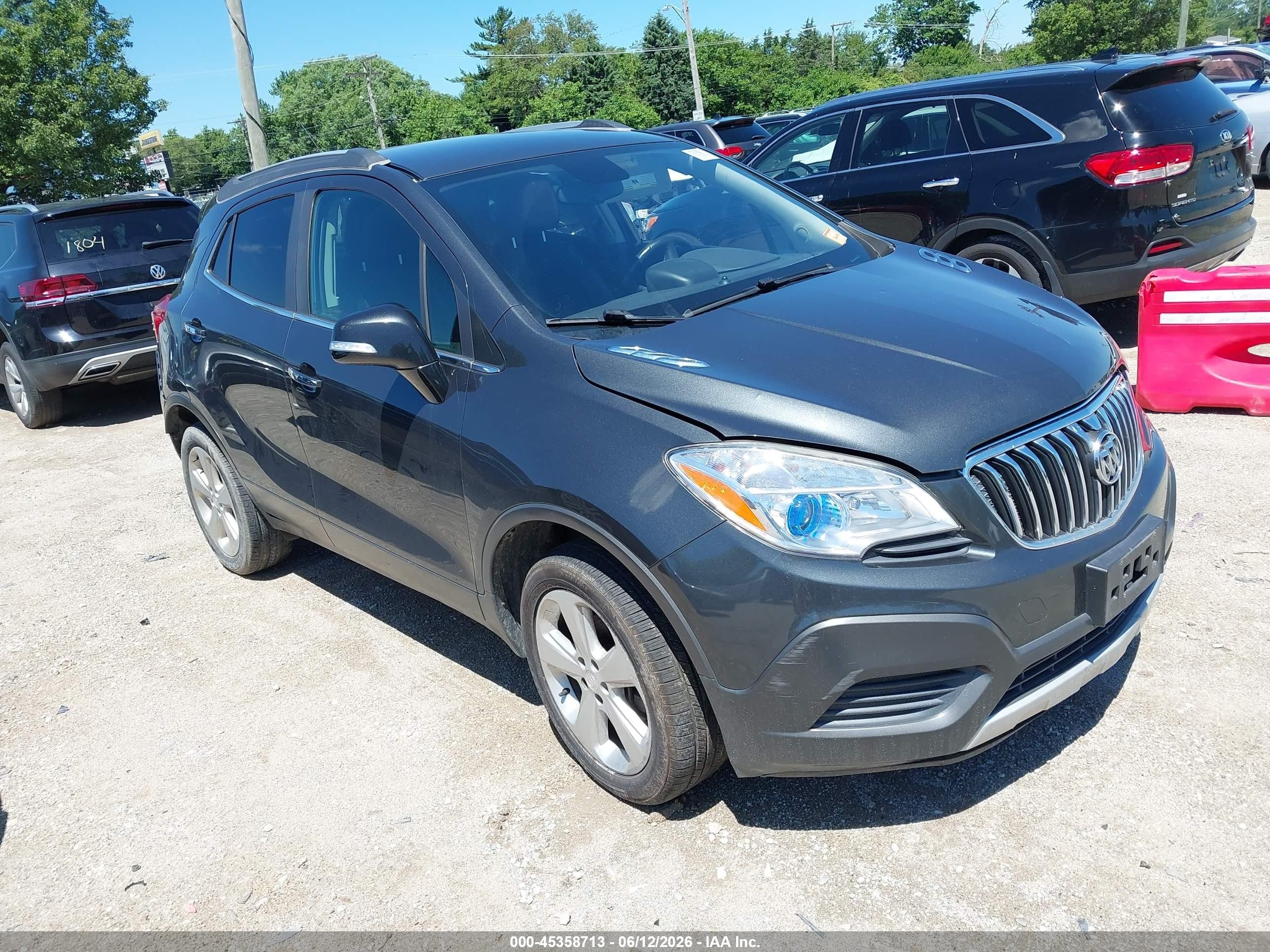 2016 Buick Encore, VIN KL4CJESB1GB590224 — Rear end