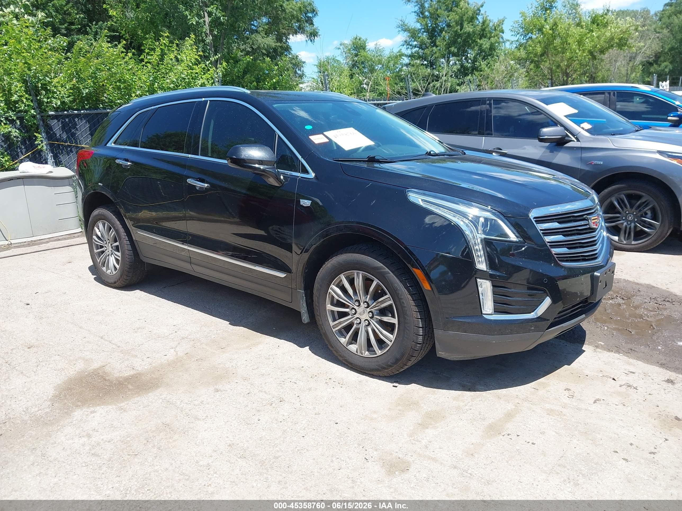 2017 Cadillac XT5 Luxury AWD, VIN 1GYKNDRS3HZ242790 — Fresh water flood