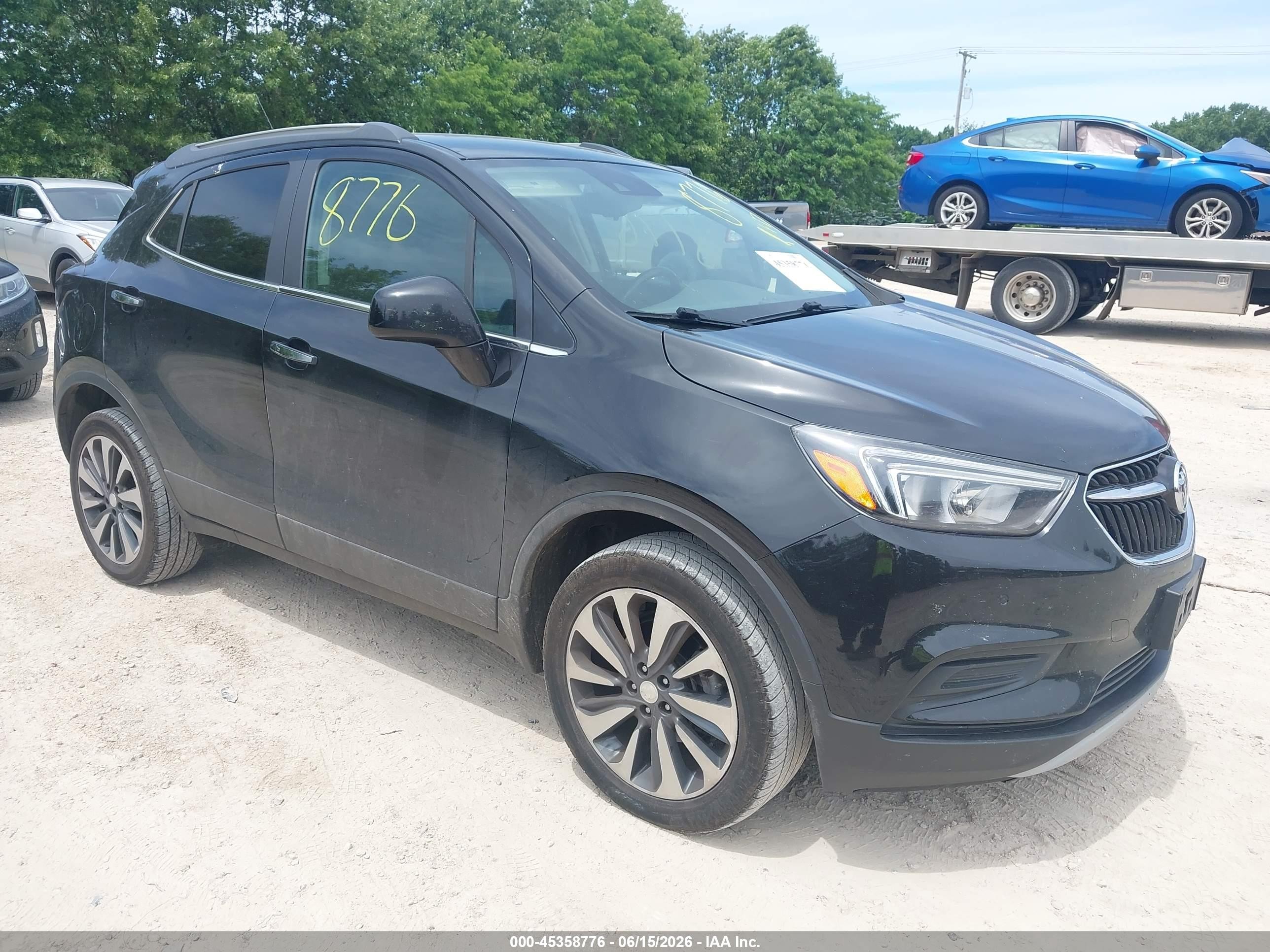 2021 Buick Encore Preferred, VIN KL4CJESB2MB355598 — Hail