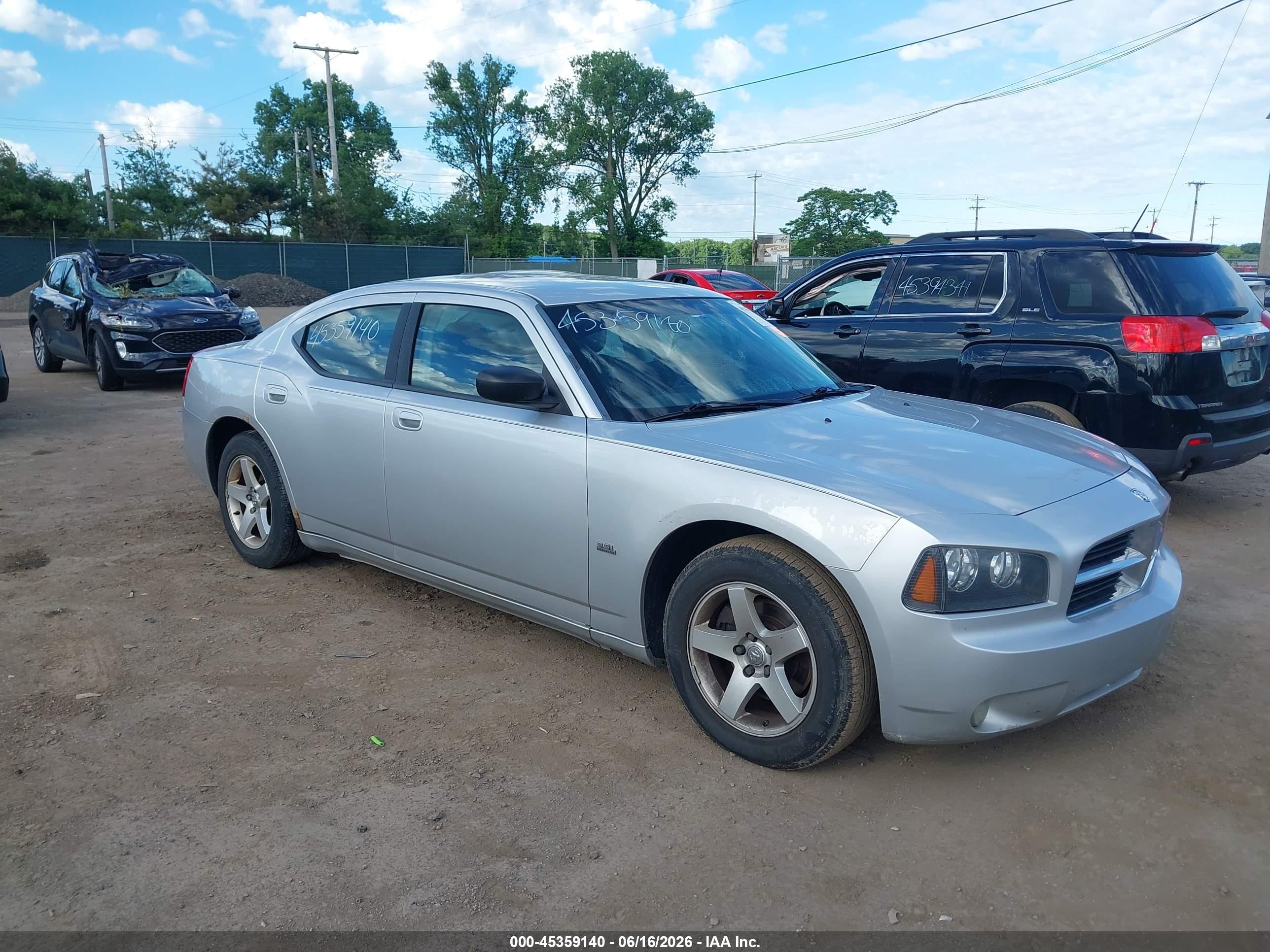 2009 Dodge Charger SXT, VIN 2B3KA33V49H638583 — Fresh water flood