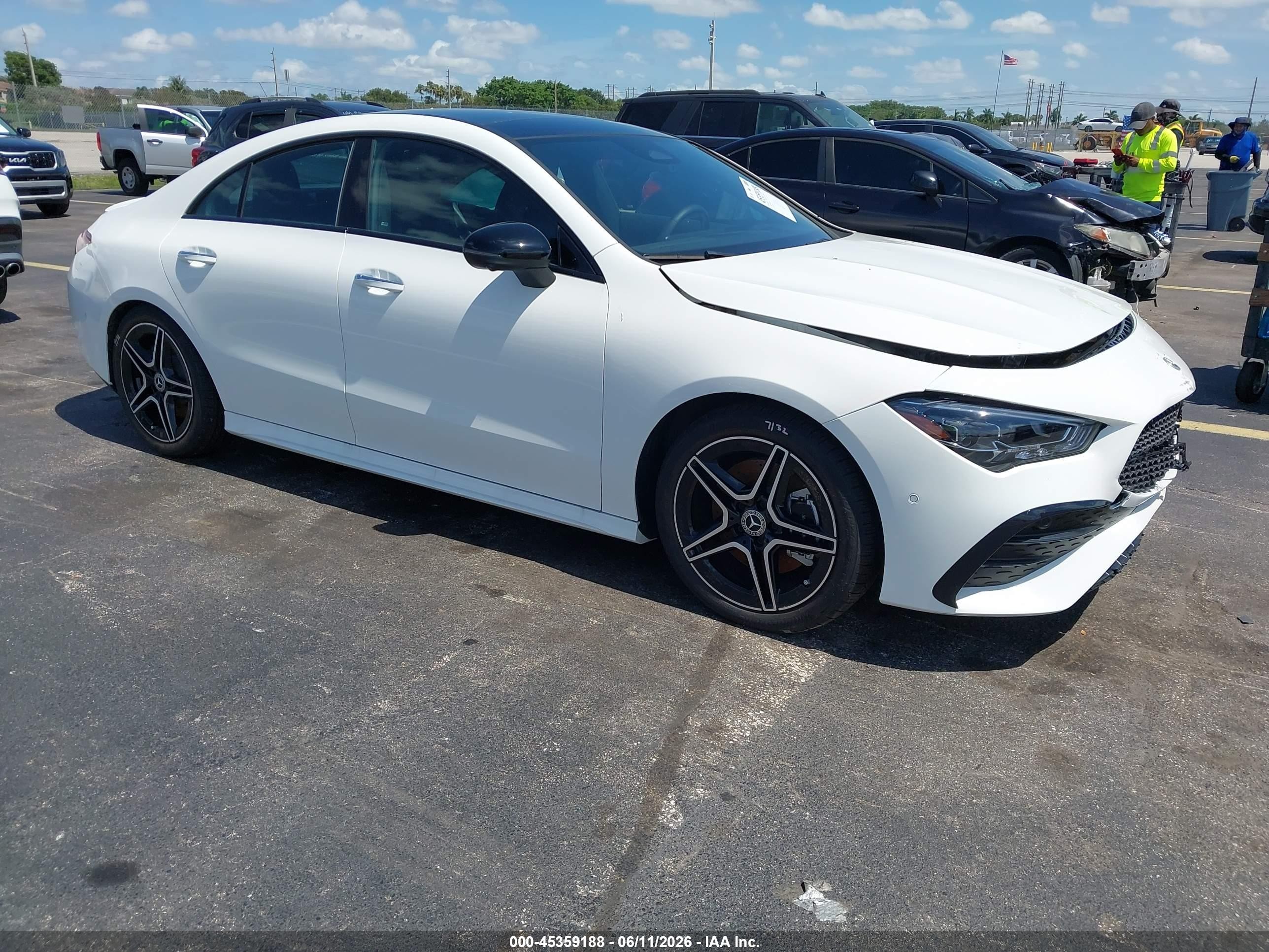 2026 Mercedes-Benz CLA 250, VIN W1K5J4GB4TN563888 — Front end