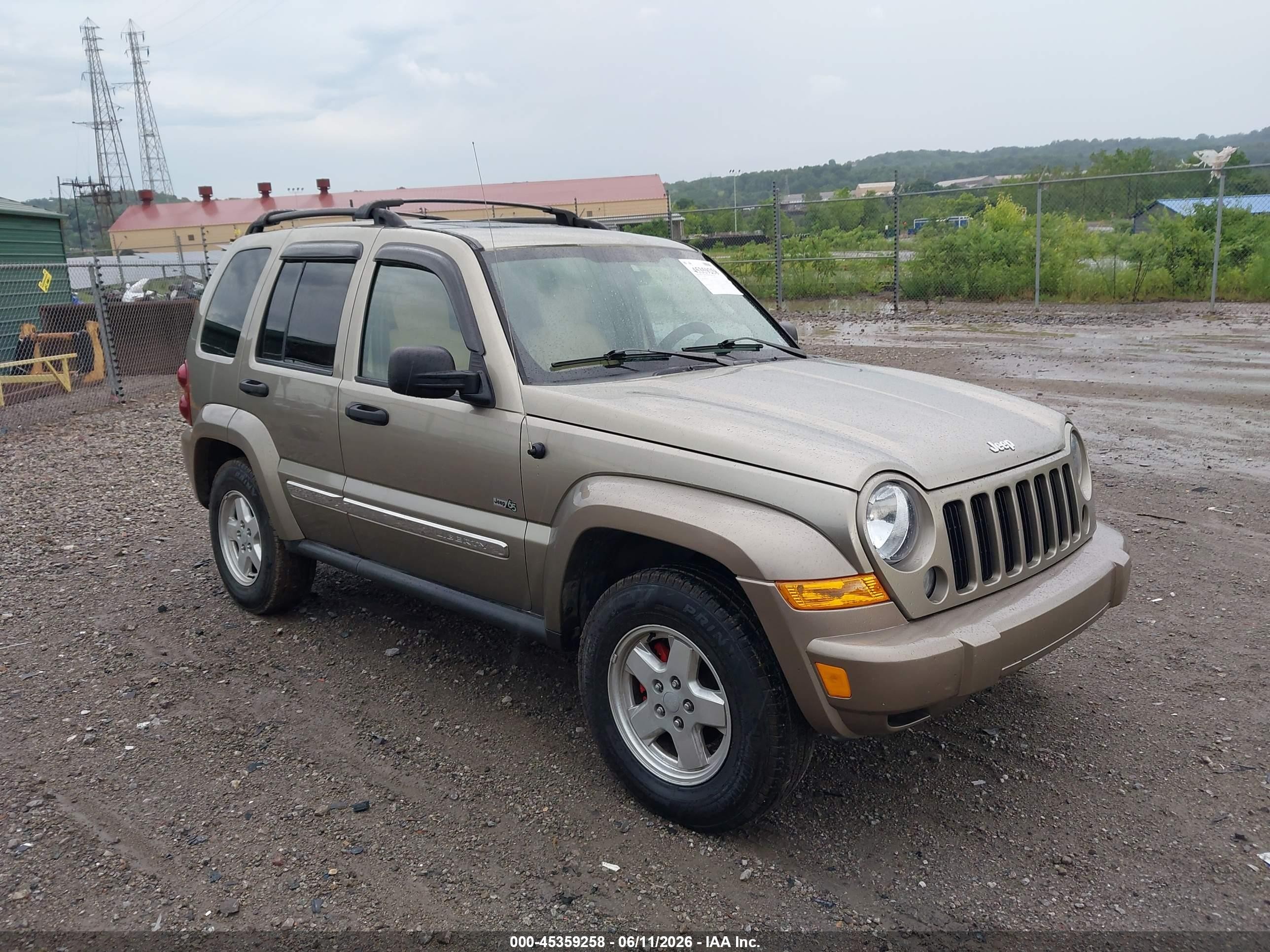 2006 Jeep Liberty Sport, VIN 1J8GL48K06W228016 — Normal wear