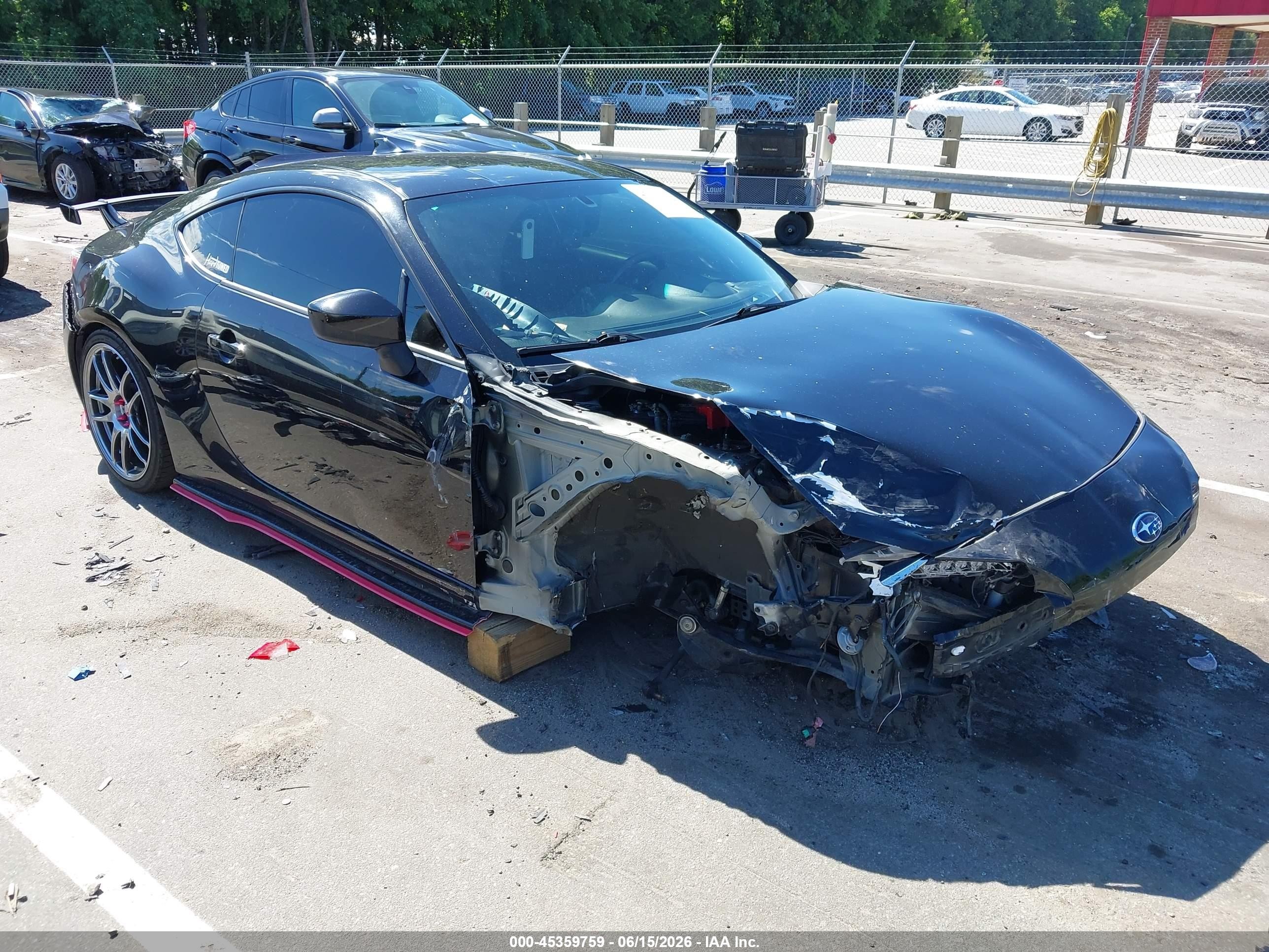 2017 Subaru BRZ Premium, VIN JF1ZCAB18H9600806 — Front end