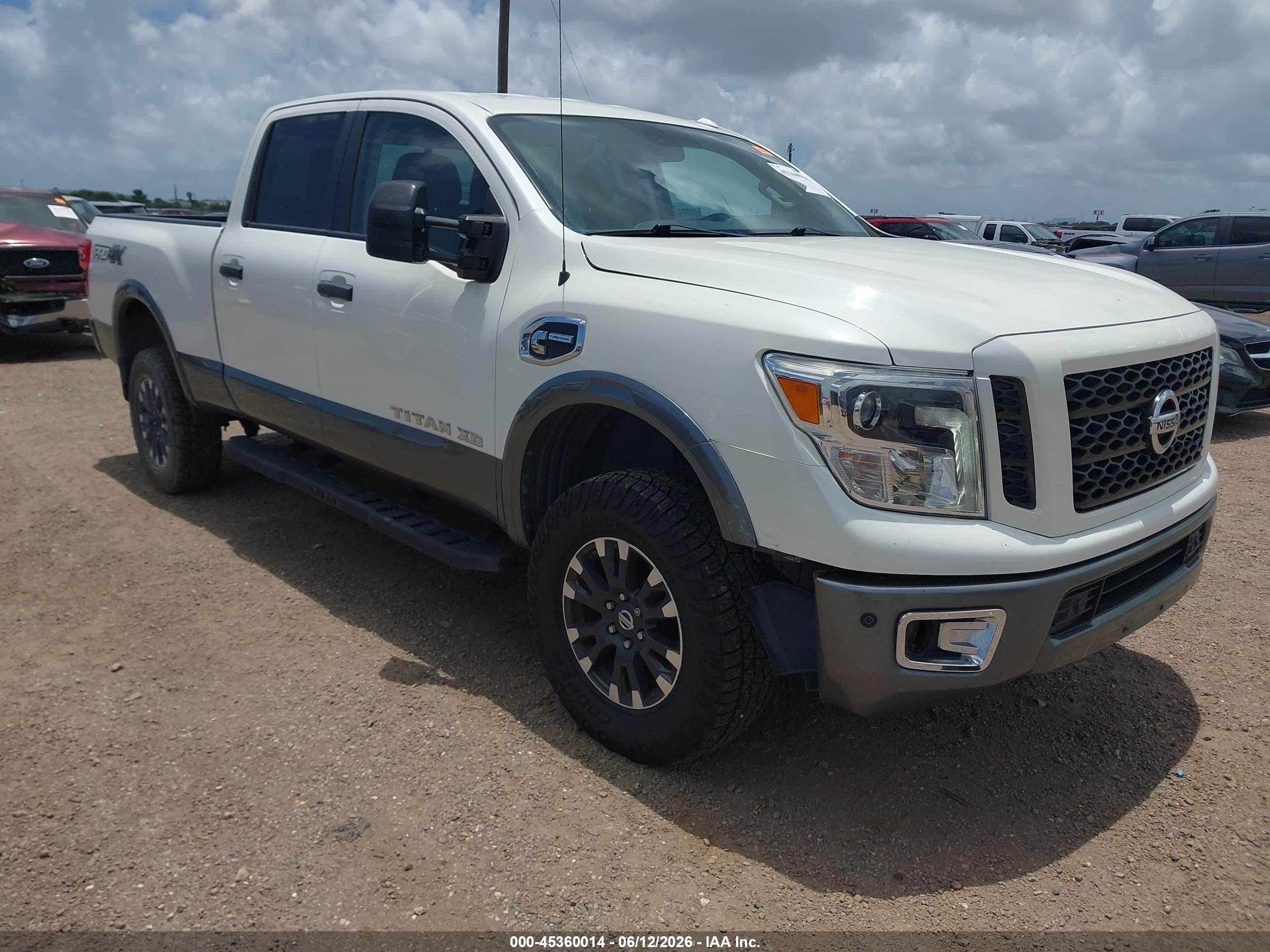 2017 Nissan Titan SL, VIN 1N6BA1F47HN536879 — Mechanical