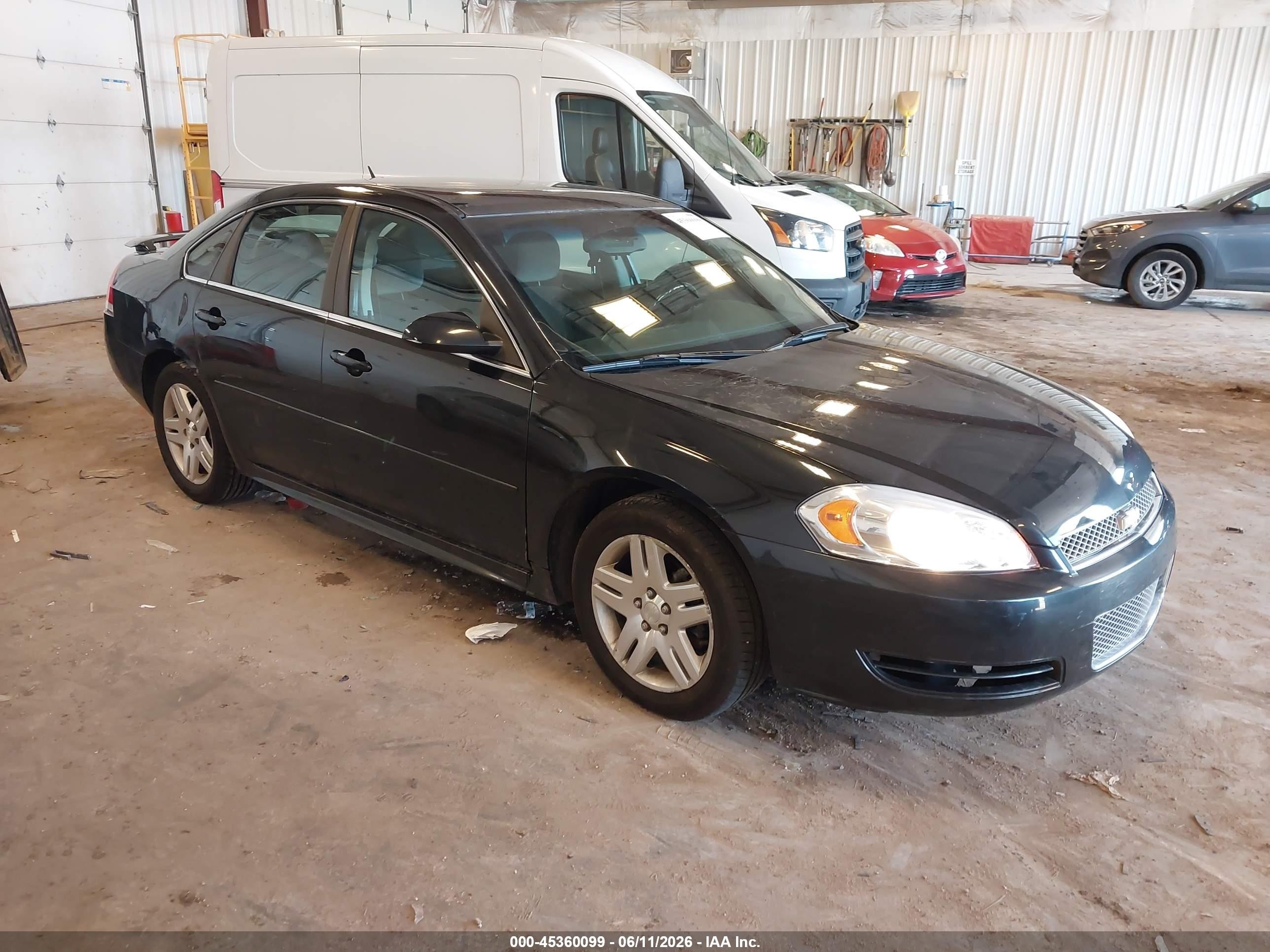 2012 Chevrolet Impala LT Retail, VIN 2G1WB5E33C1249964 — Normal wear