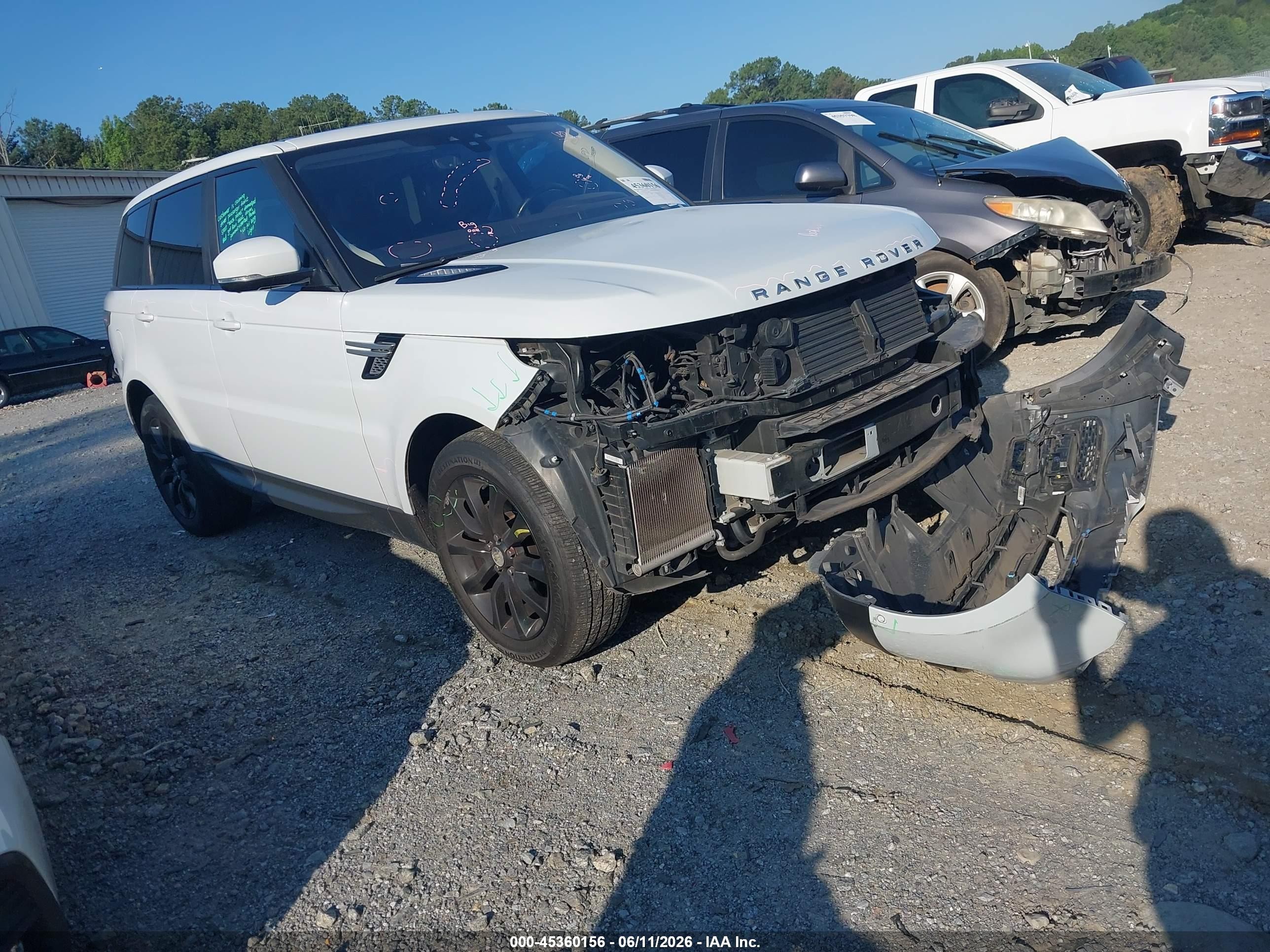 2017 Land Rover Range Rover Sport HSE, VIN SALWR2FV0HA157685 — All over