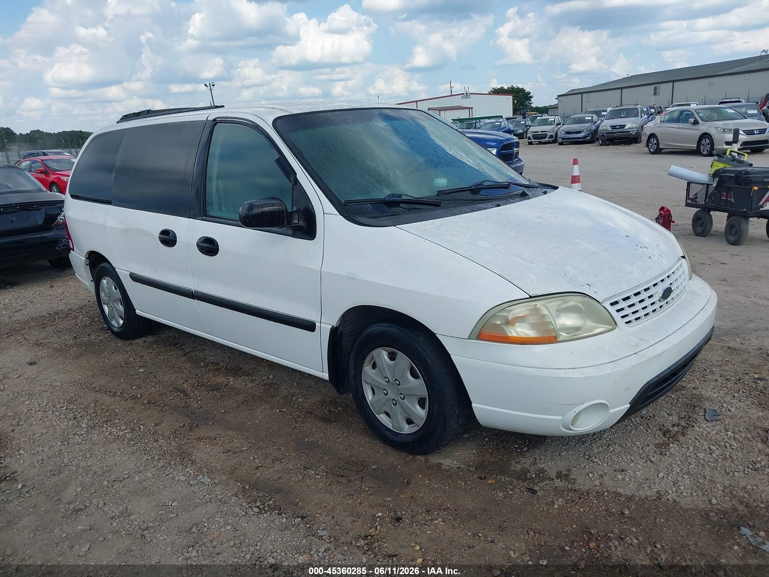 2002 Ford Windstar LX, VIN 2FMZA51422BB38042 — Normal wear