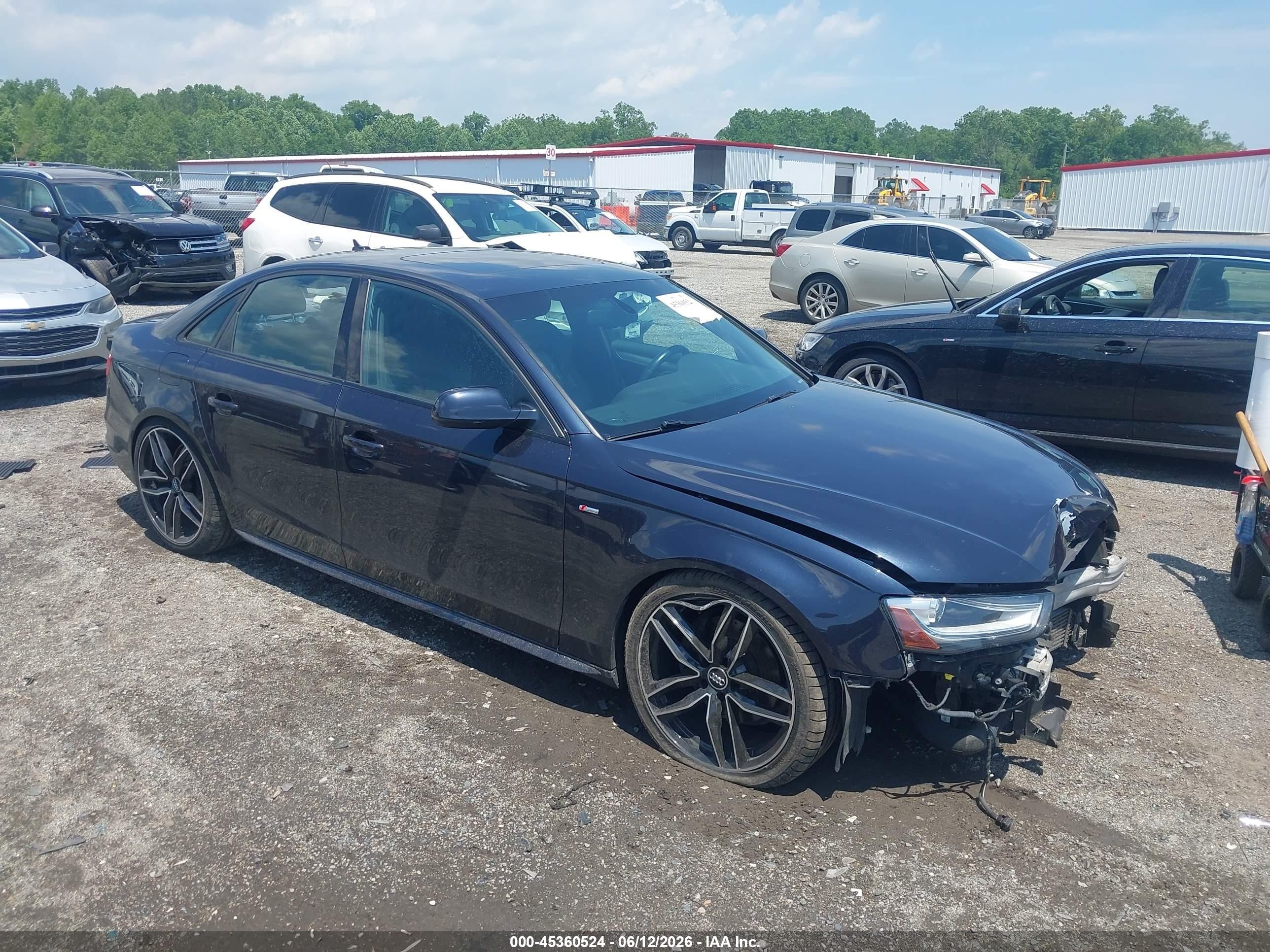 2016 Audi A4 Premium Plus, VIN WAUFFAFL8GN013816 — Перед