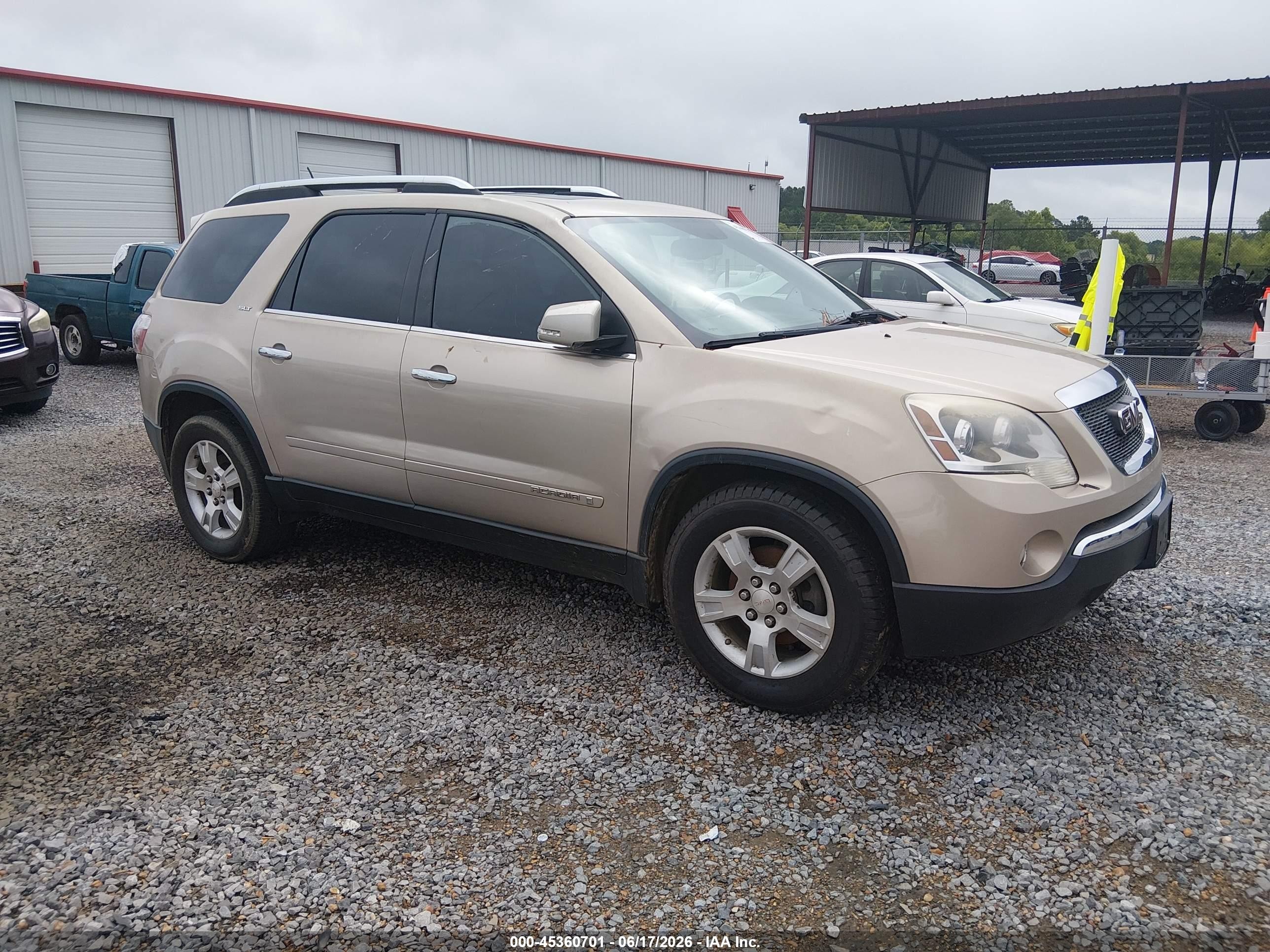 2008 GMC Acadia SLT2, VIN 1GKEV33708J238538 — Обычный износ