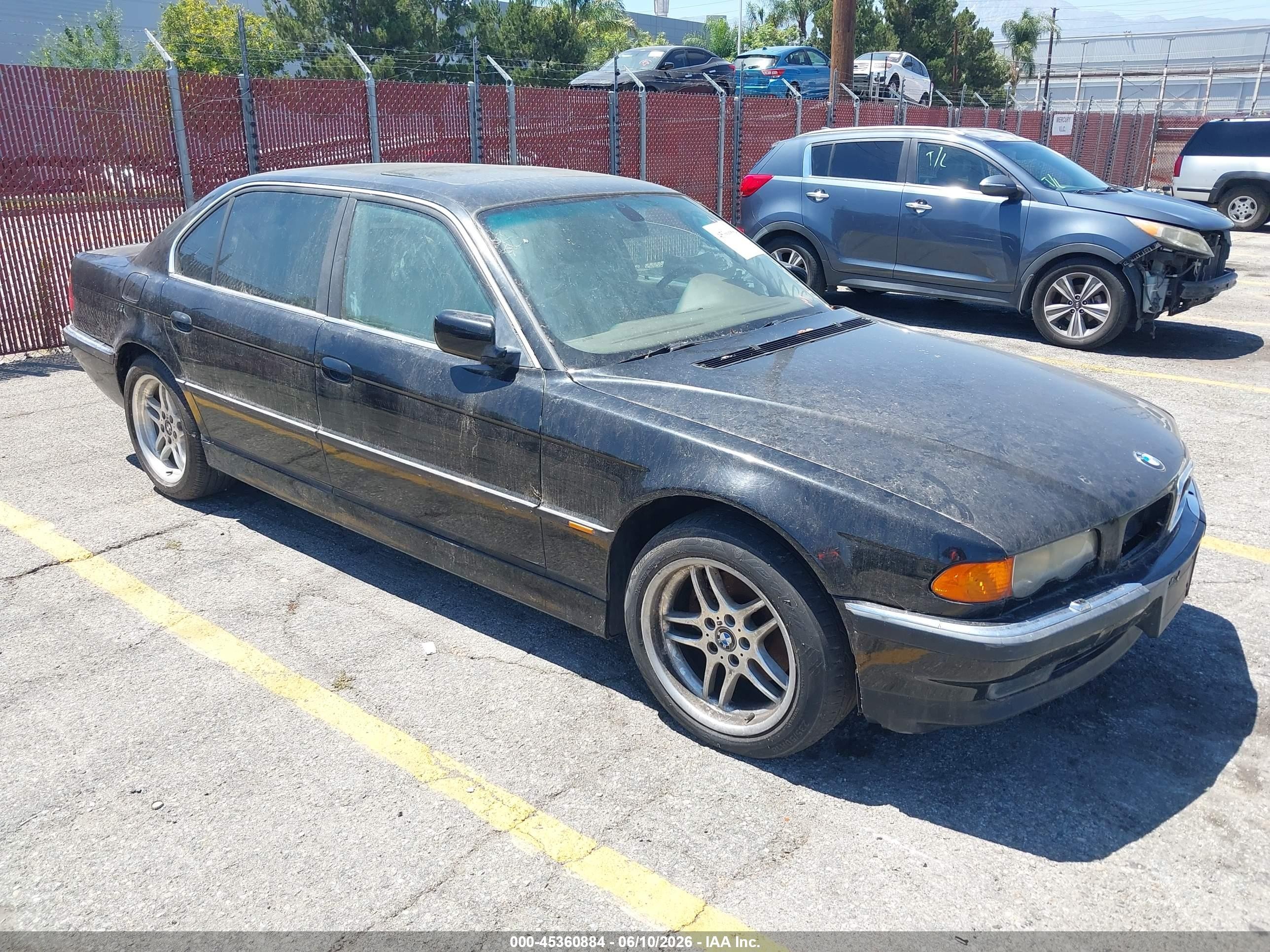 2000 BMW 7 Series 740iL, VIN WBAGH8340YDP14197 — Обычный износ