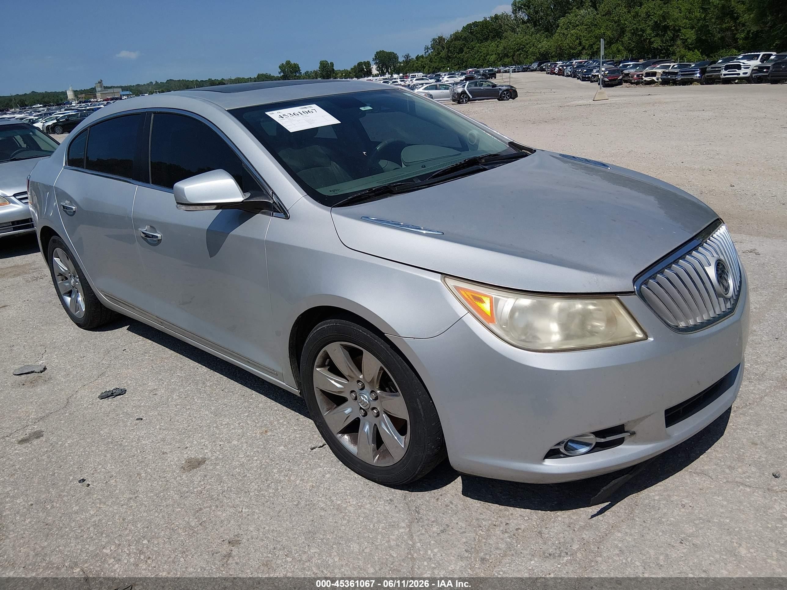 2011 Buick LaCrosse CXL, VIN 1G4GD5ED2BF275926 — Обычный износ