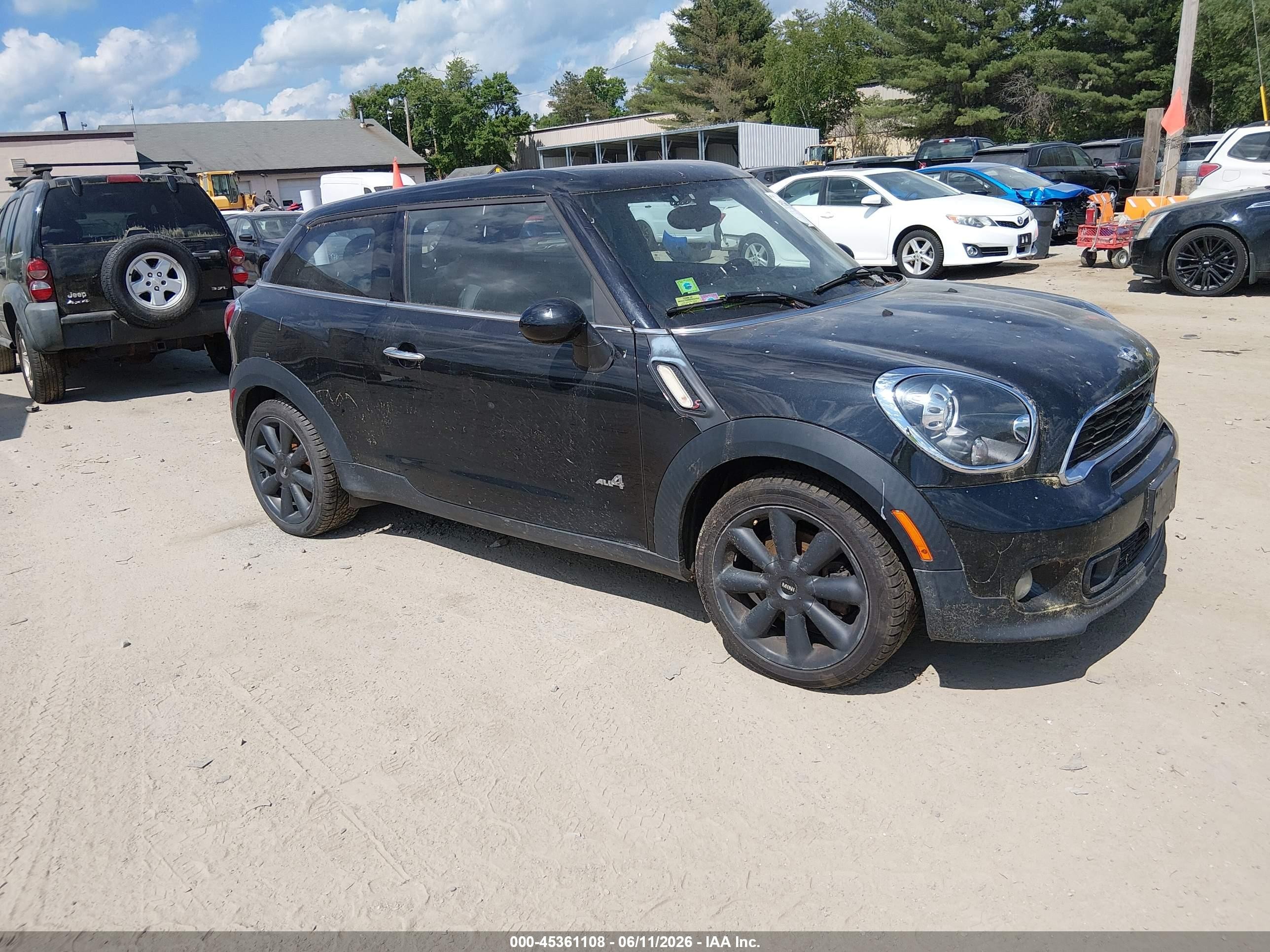 2013 MINI Paceman S ALL4, VIN WMWSS7C54DWN52037 — Normal wear