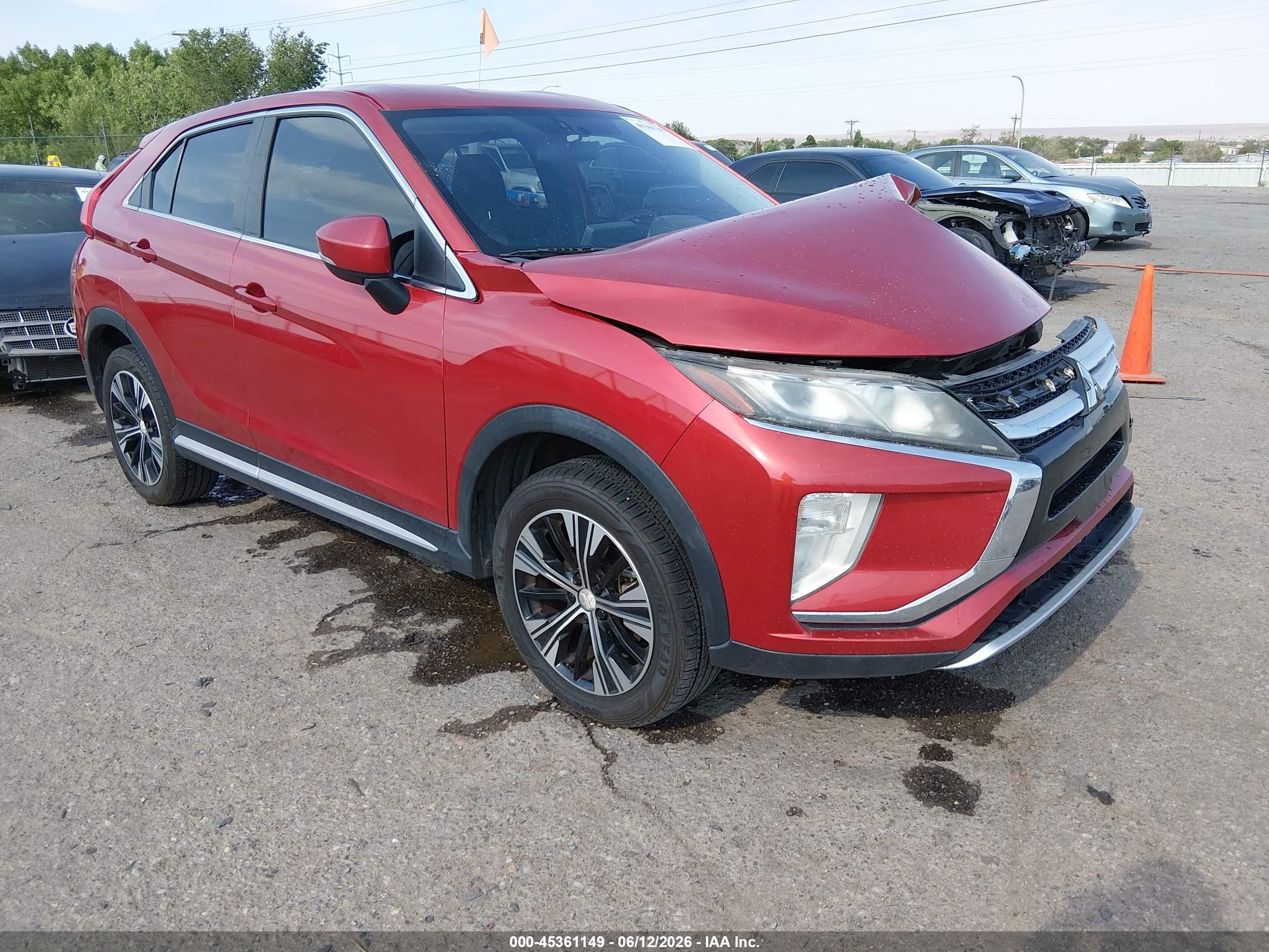 2018 Mitsubishi Eclipse Cross SE, VIN JA4AT5AA4JZ038922 — Front end