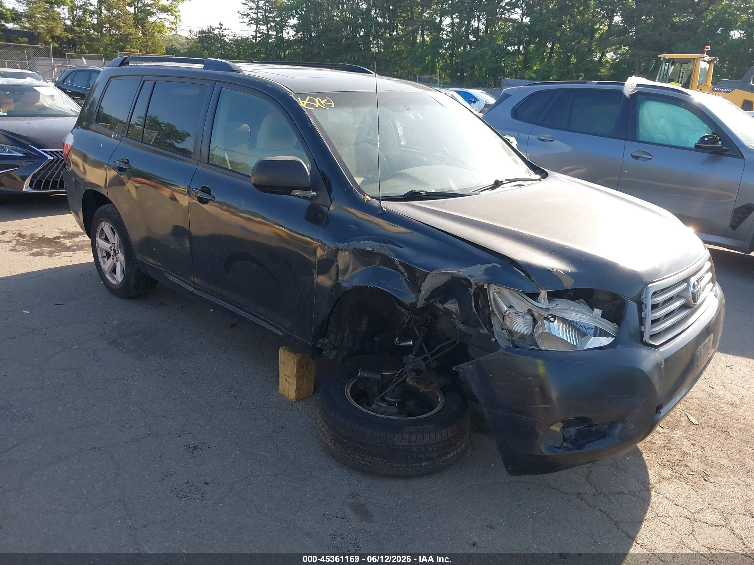 2010 Toyota Highlander, VIN JTEBK3EH9A2165422 — All over