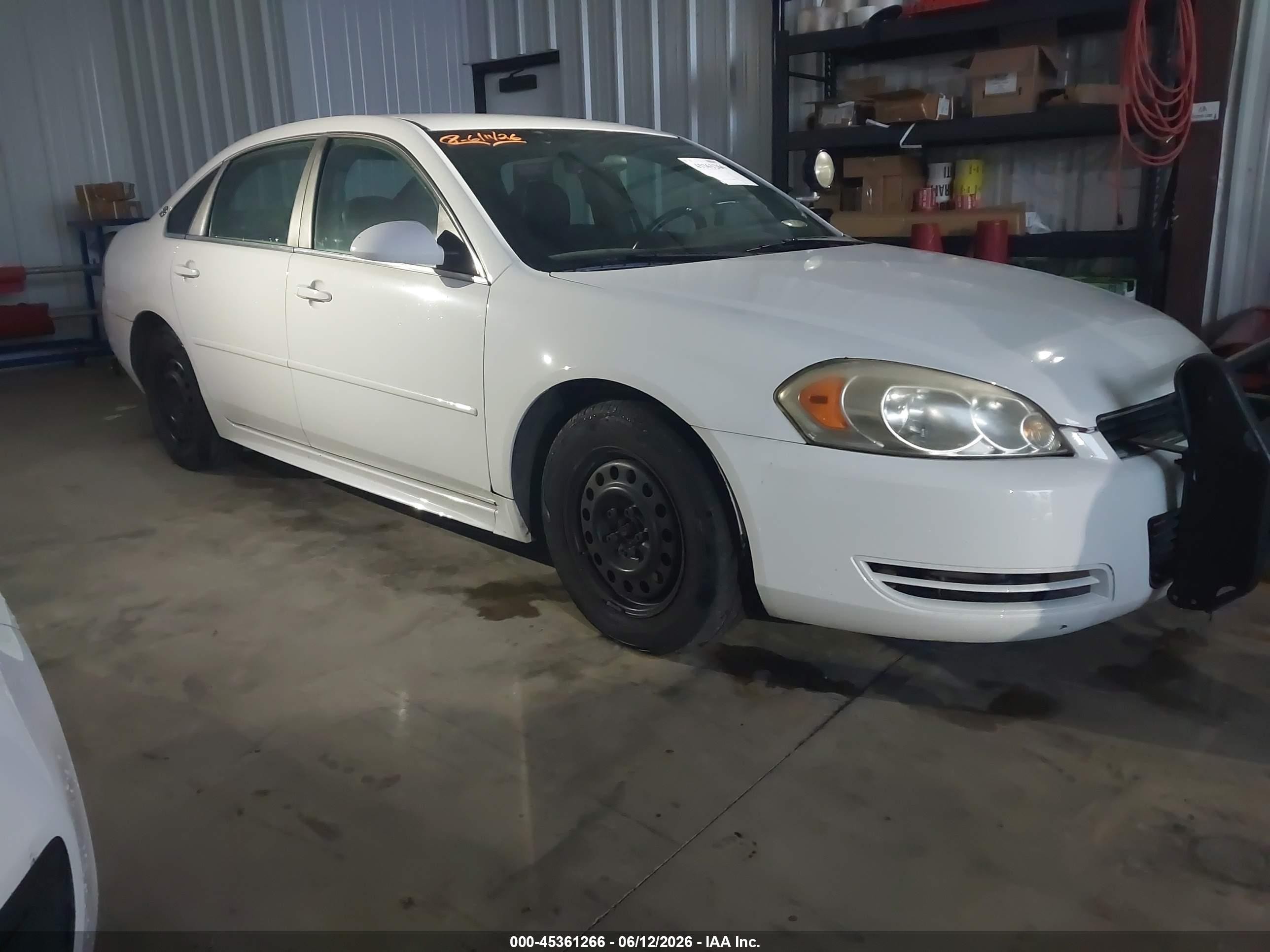 2009 Chevrolet Impala Police Police, VIN 2G1WS57M991286760 — Front end