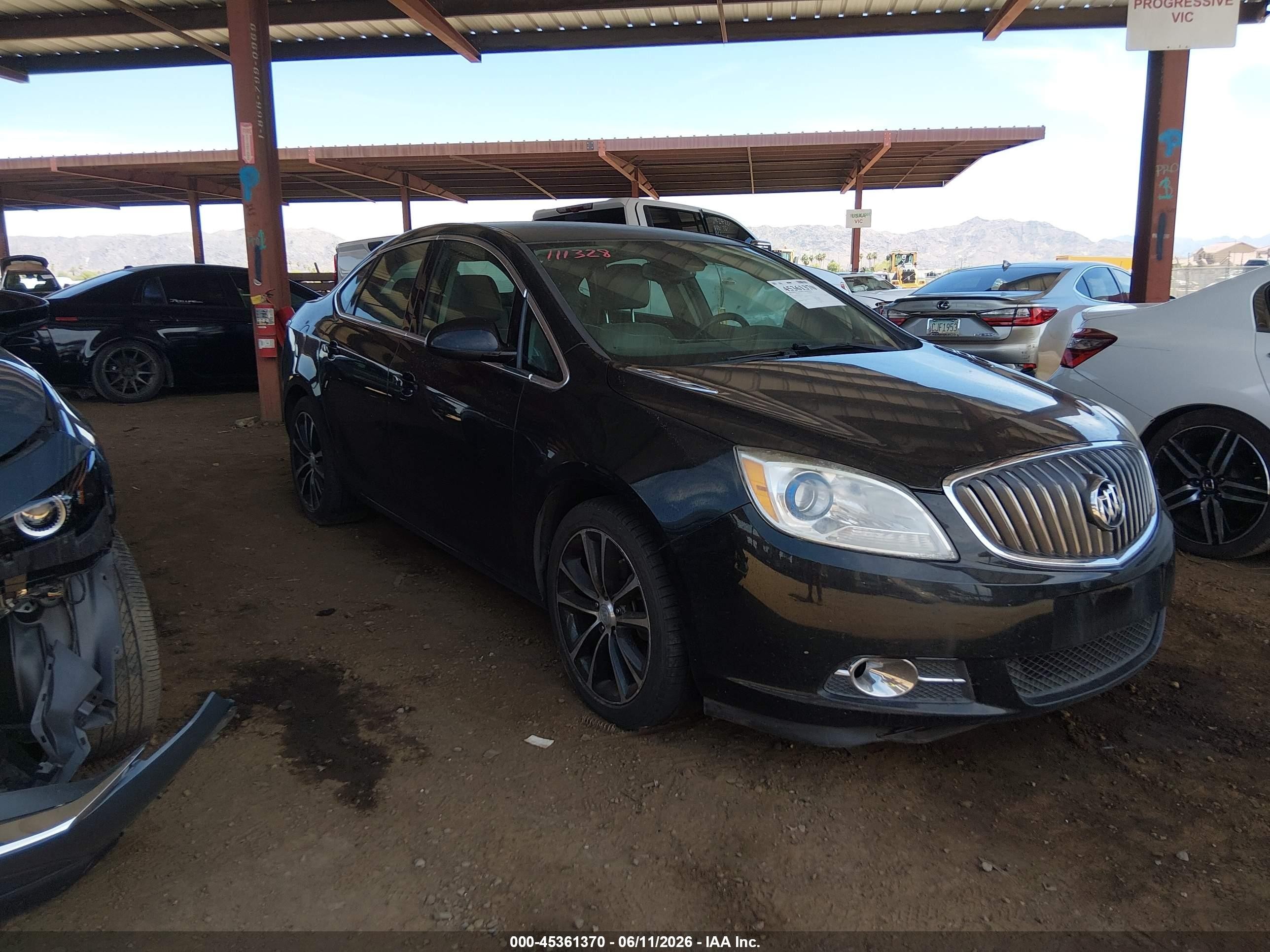 2017 Buick Verano Sport Touring, VIN 1G4PR5SK6H4111328 — Engine fire