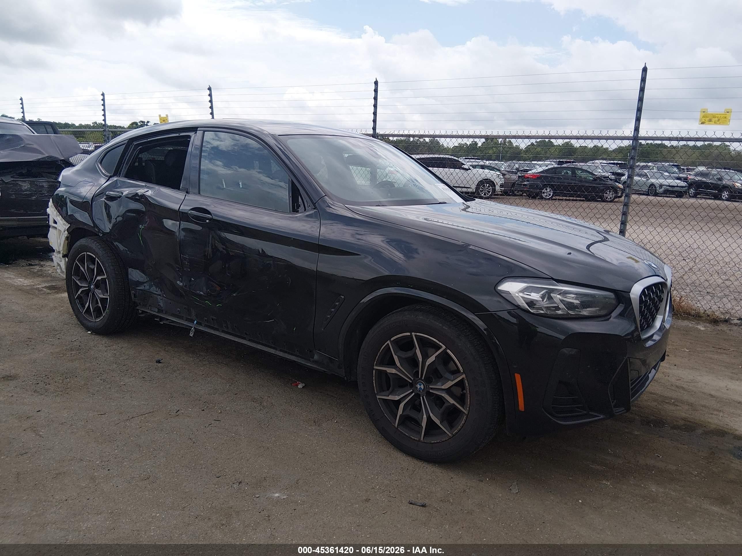 2022 BMW X4 xDrive30i, VIN 5UX33DT00N9L32299 — All over