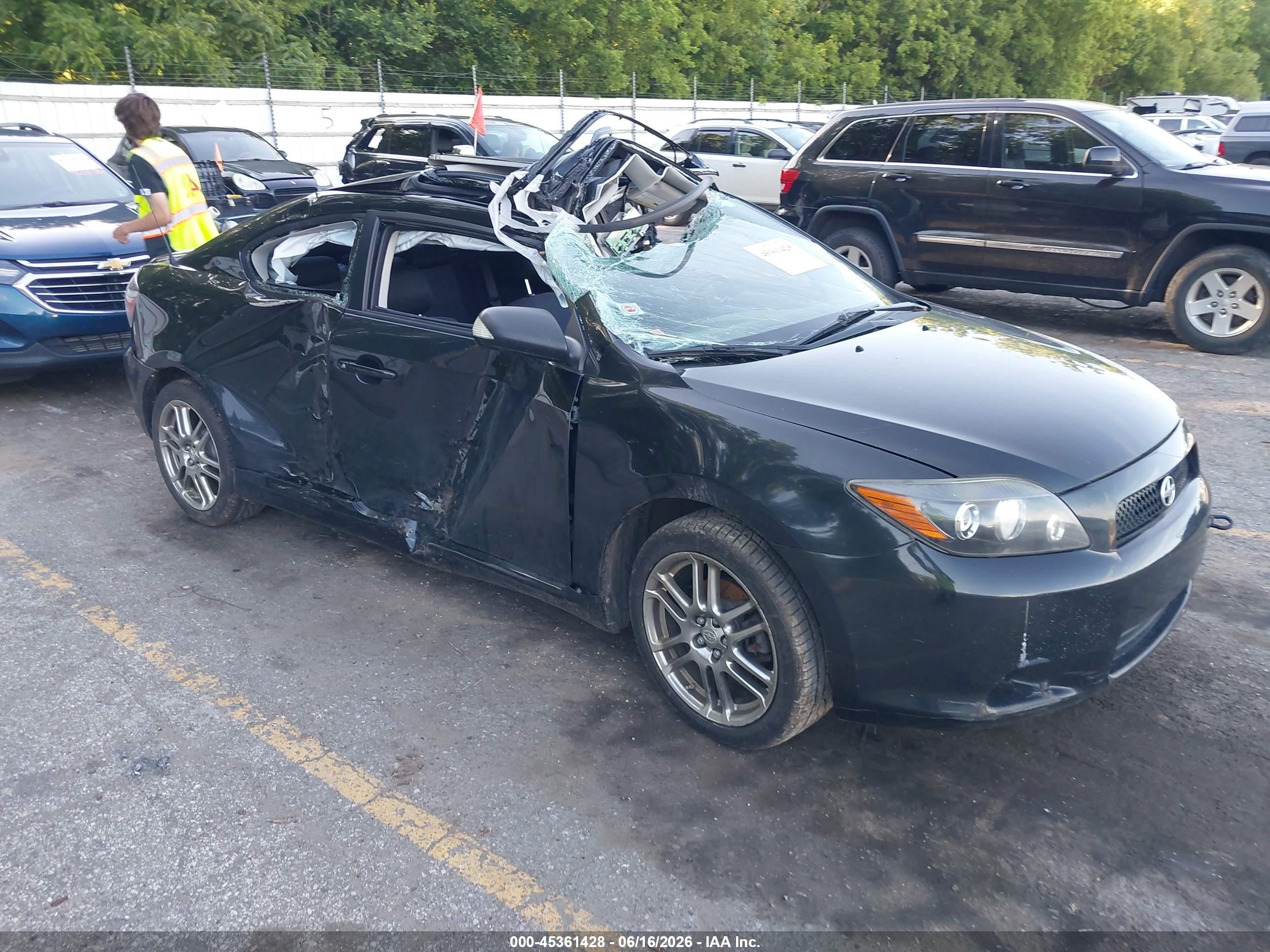 2008 Scion tC, VIN JTKDE167180268038 — Storm