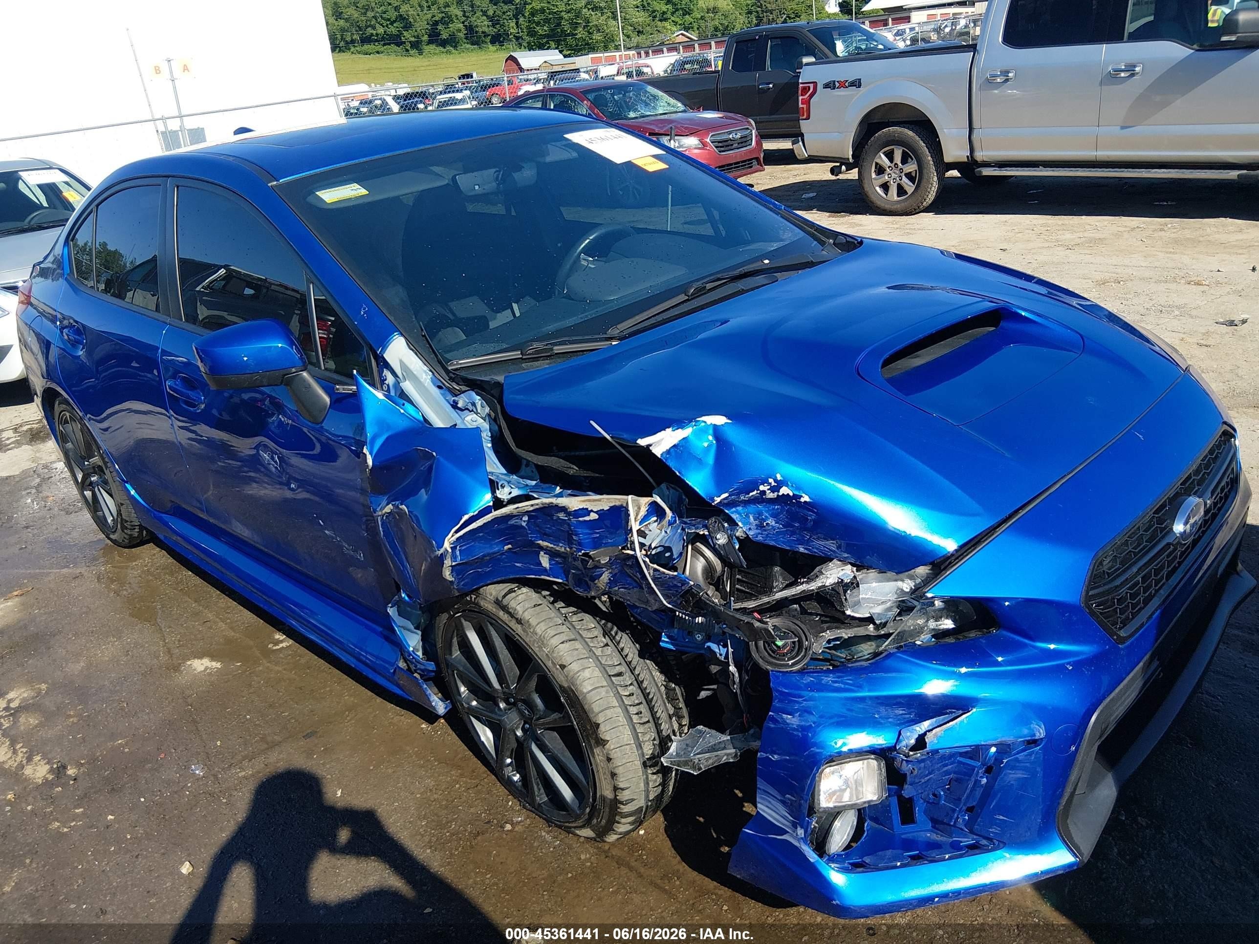 2021 Subaru WRX Premium, VIN JF1VA1C66M9811608 — Front end