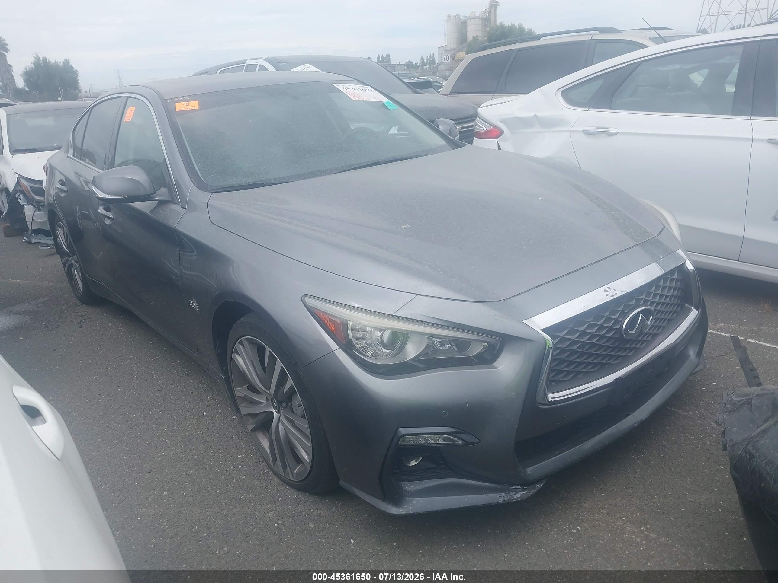 2019 Infiniti Q50 Luxe, VIN JN1EV7AP7KM519363 — Biohazard / chemical
