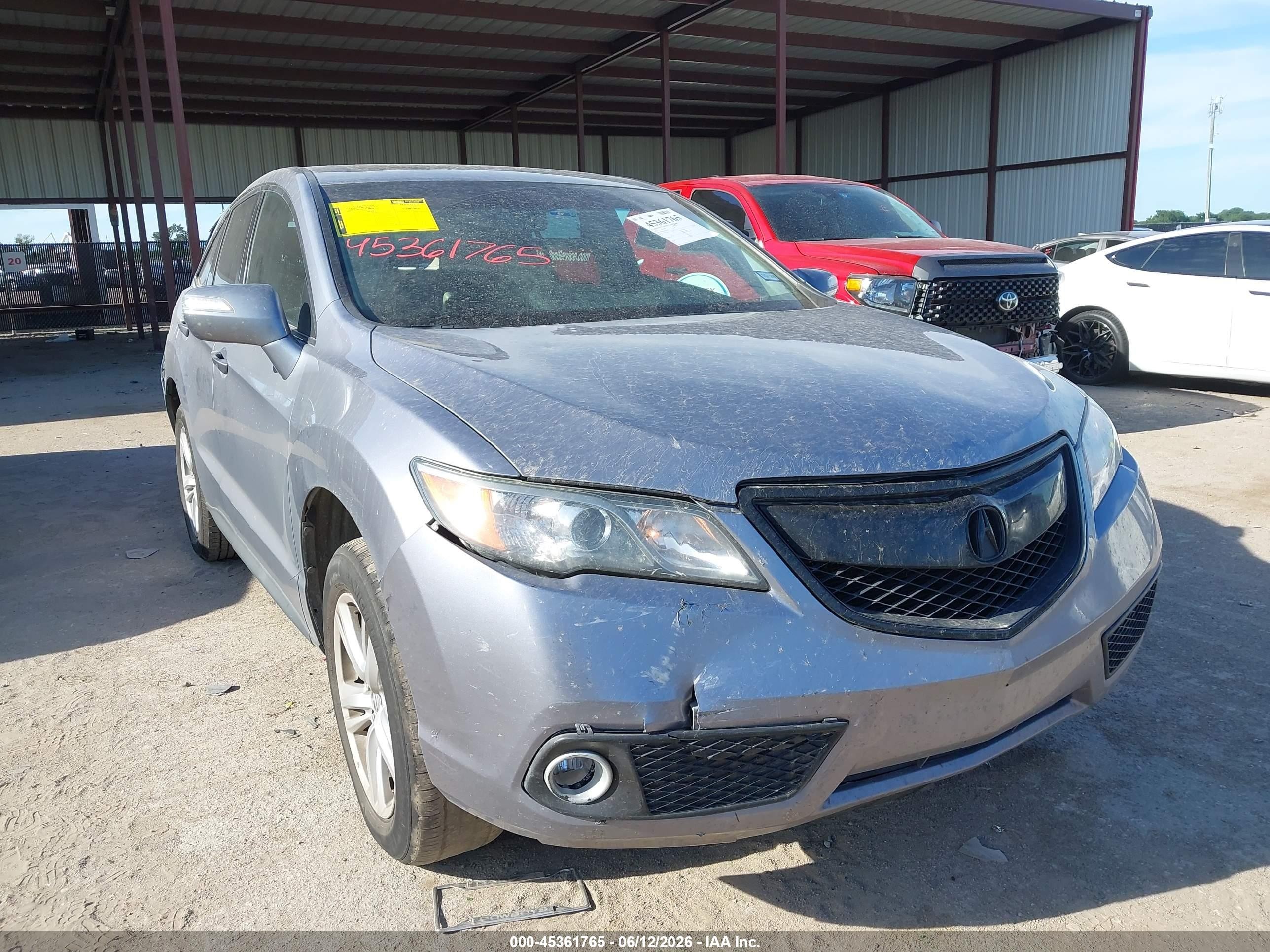 2014 Acura RDX Technology, VIN 5J8TB4H59EL010371 — Rear end