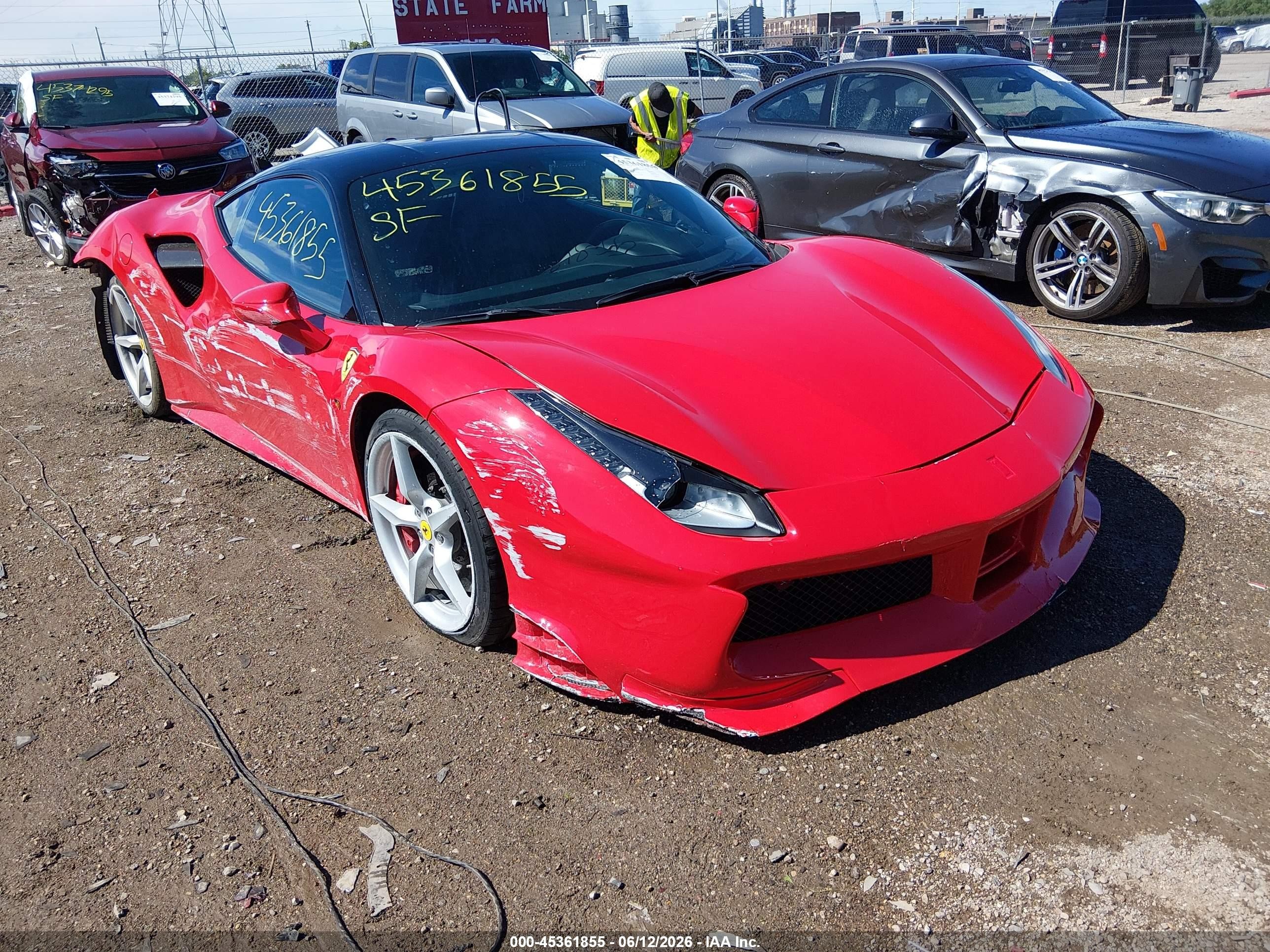 2019 Ferrari 488, VIN ZFF79ALA3K0238413 — Rear end
