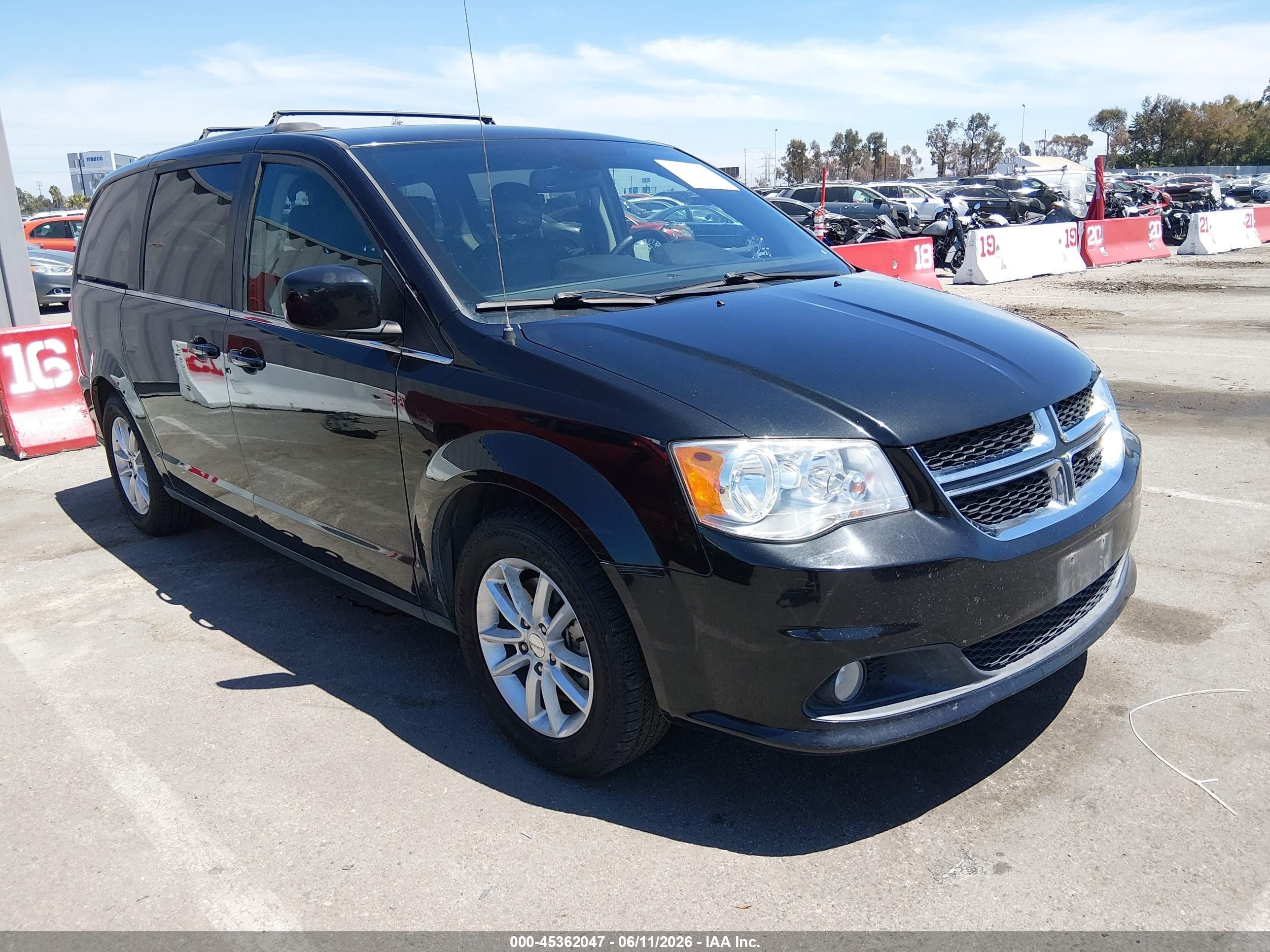 2019 Dodge Grand Caravan SXT, VIN 2C4RDGCG5KR662176 — Repossession