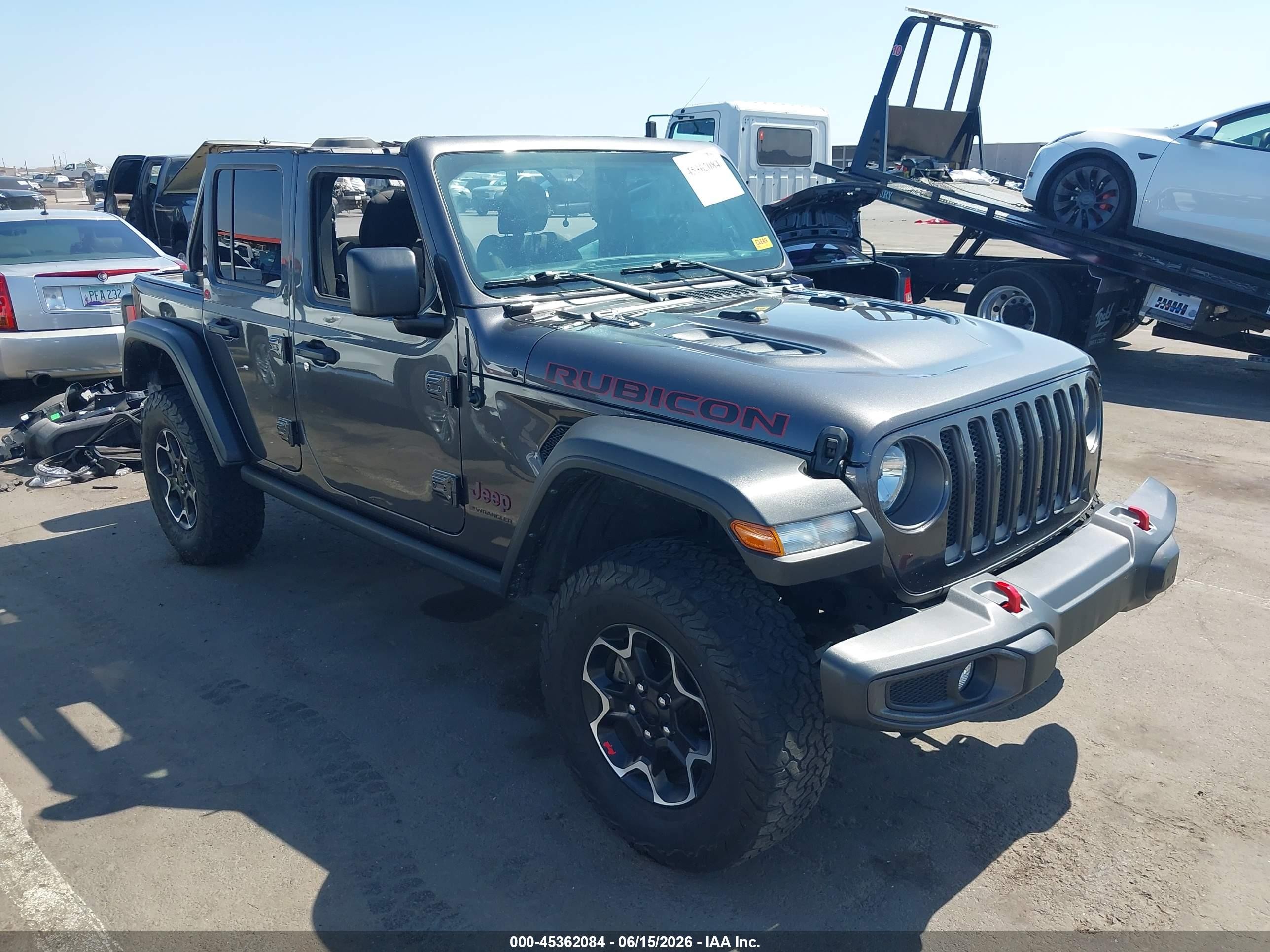 2023 Jeep Wrangler Rubicon, VIN 1C4HJXFN8PW600607 — Side
