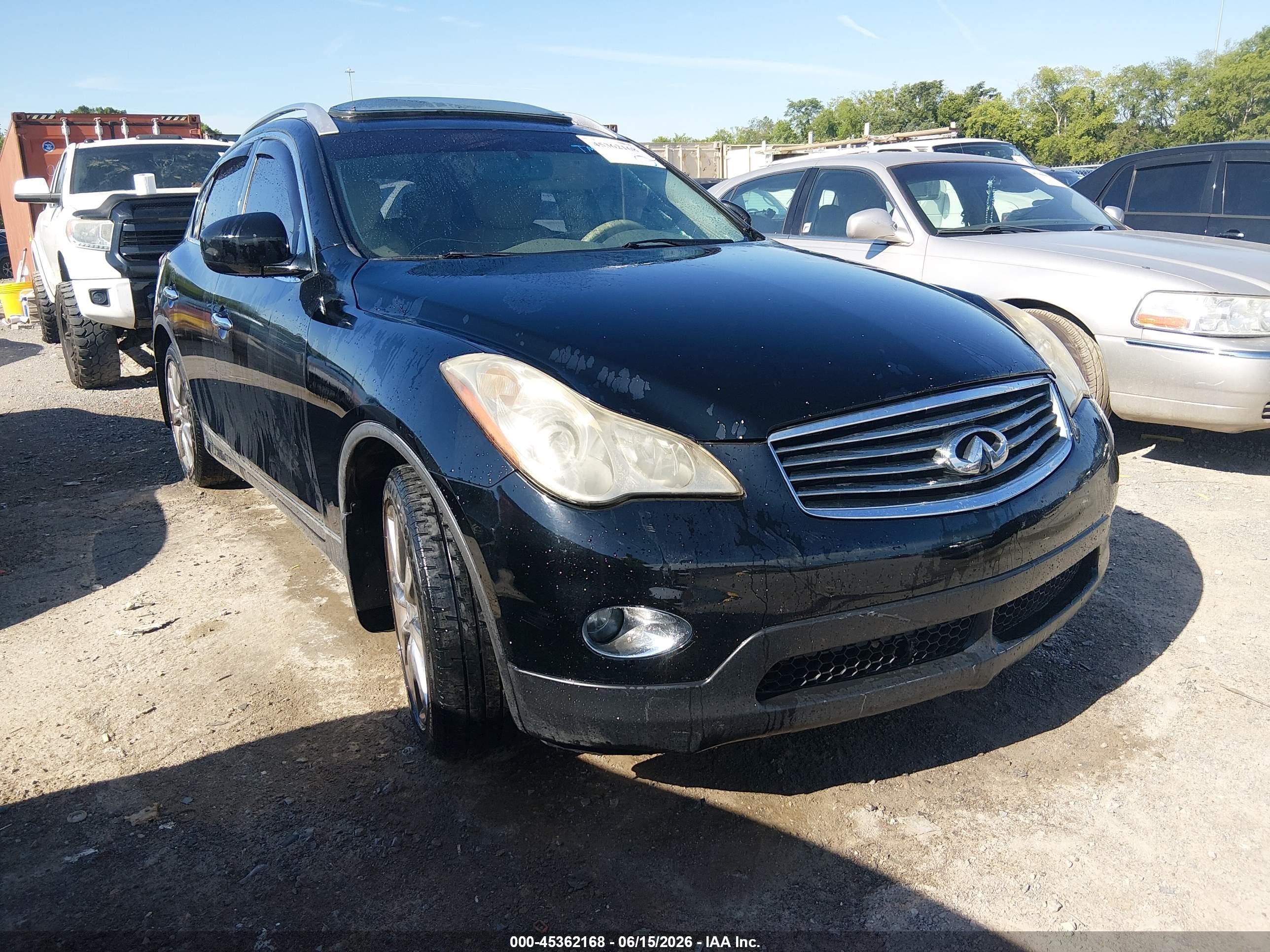 2009 Infiniti EX Journey, VIN JNKAJ09E59M900042 — Normal wear
