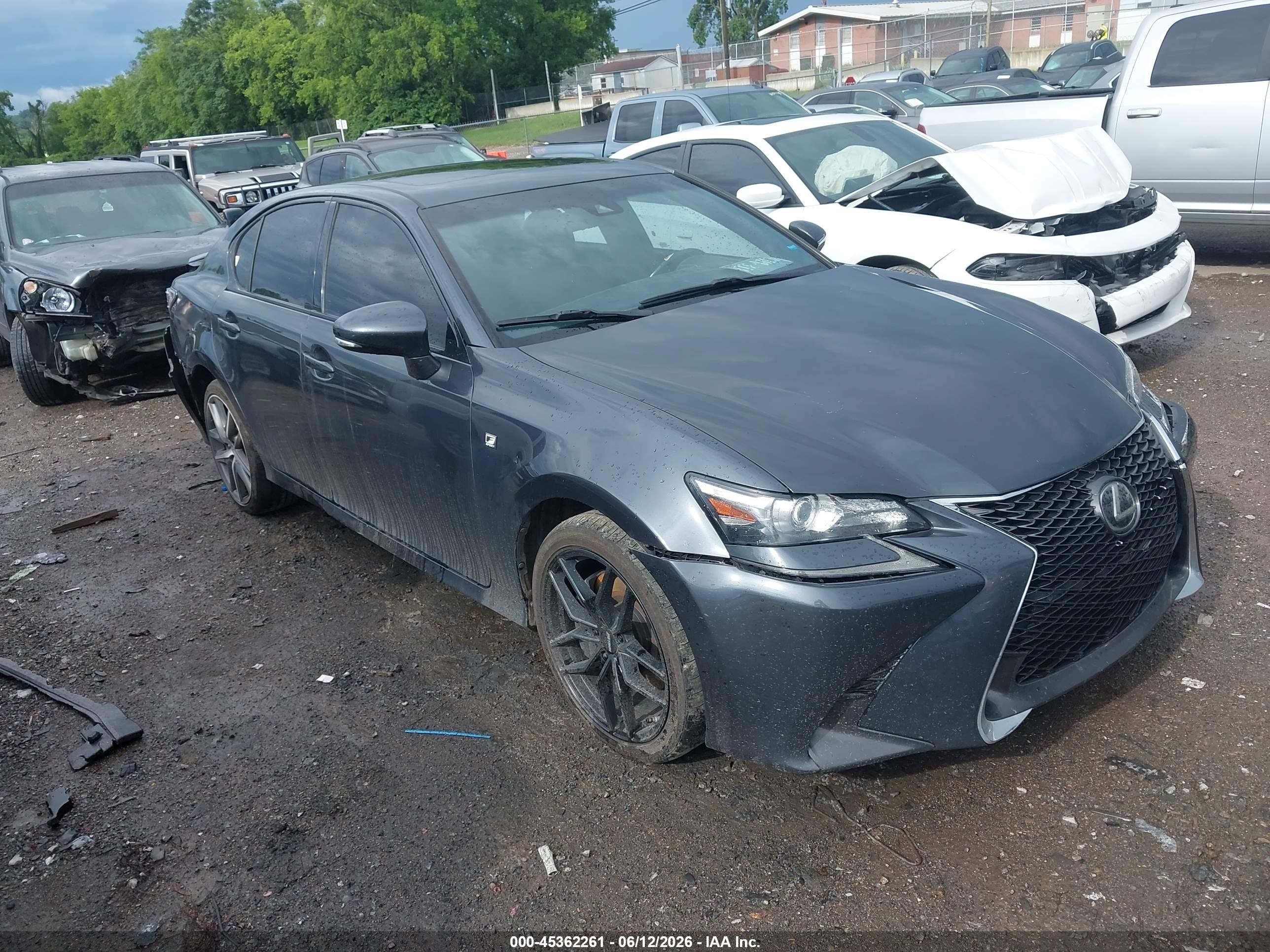 2017 Lexus GS 350 F Sport, VIN JTHCZ1BL7HA005233 — Rear end