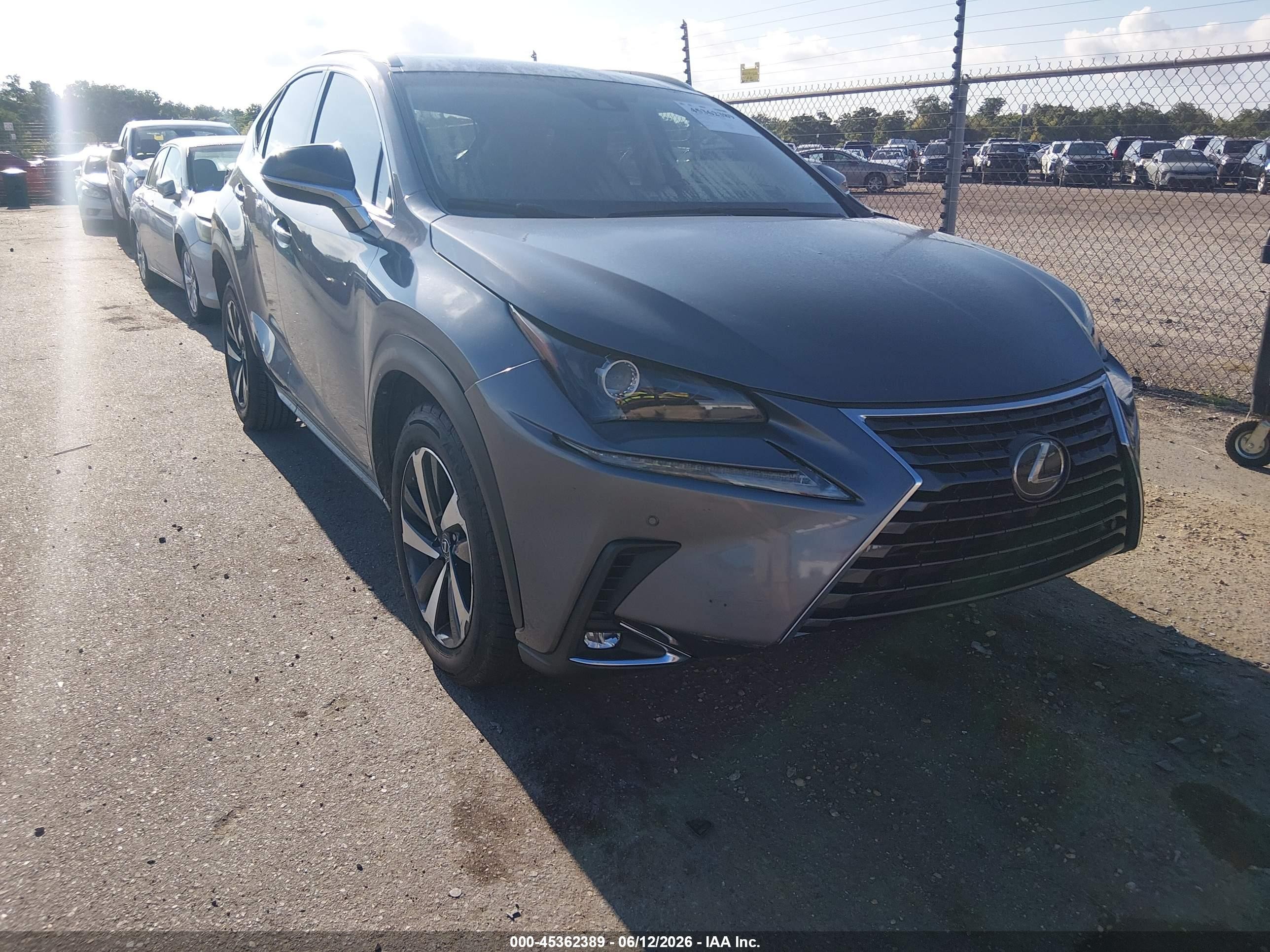 2018 Lexus NX 300, VIN JTJYARBZXJ2099414 — Front end