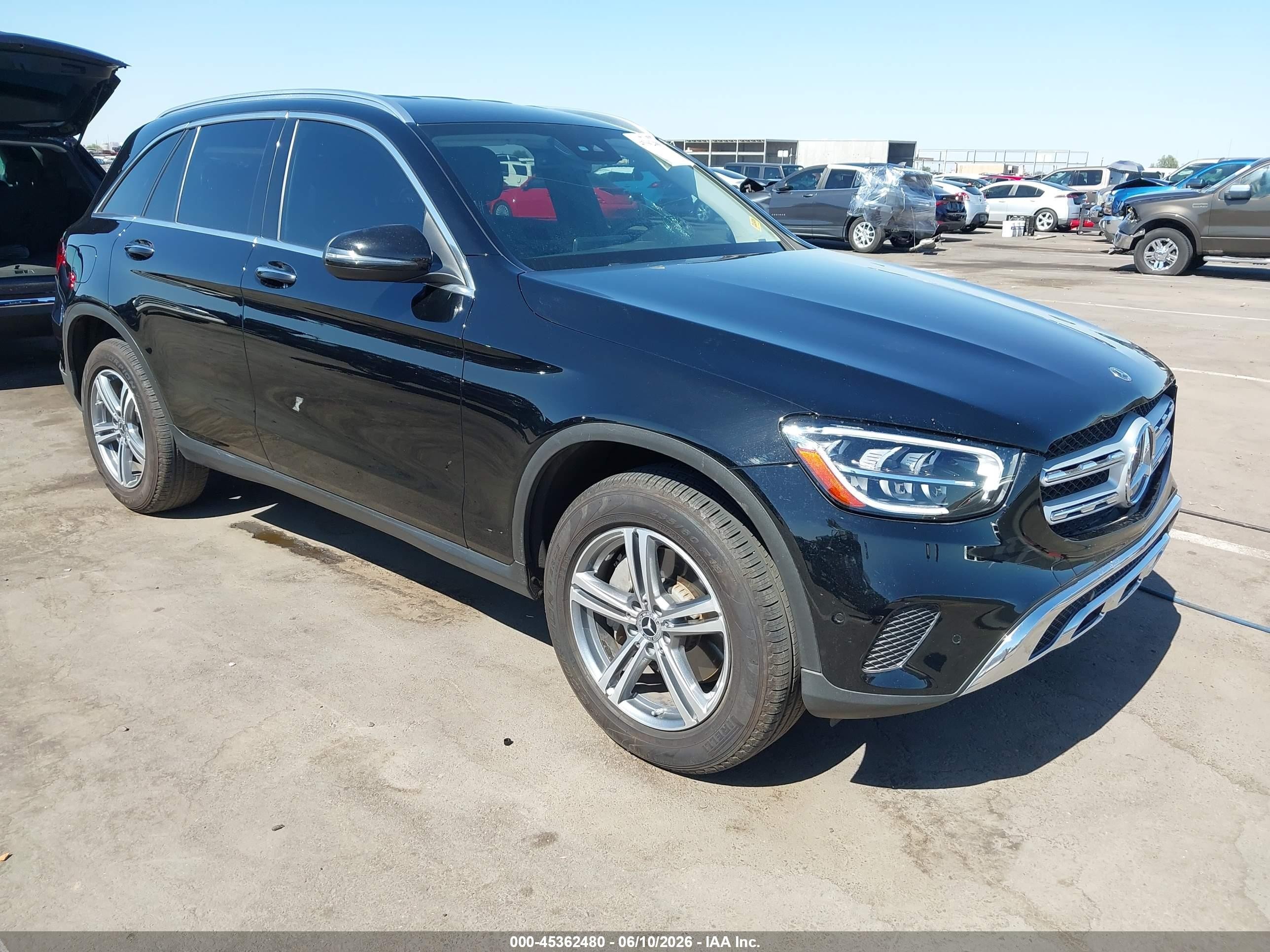 2022 Mercedes-Benz GLC 300, VIN W1N0G8DB2NV391130 — Rear end