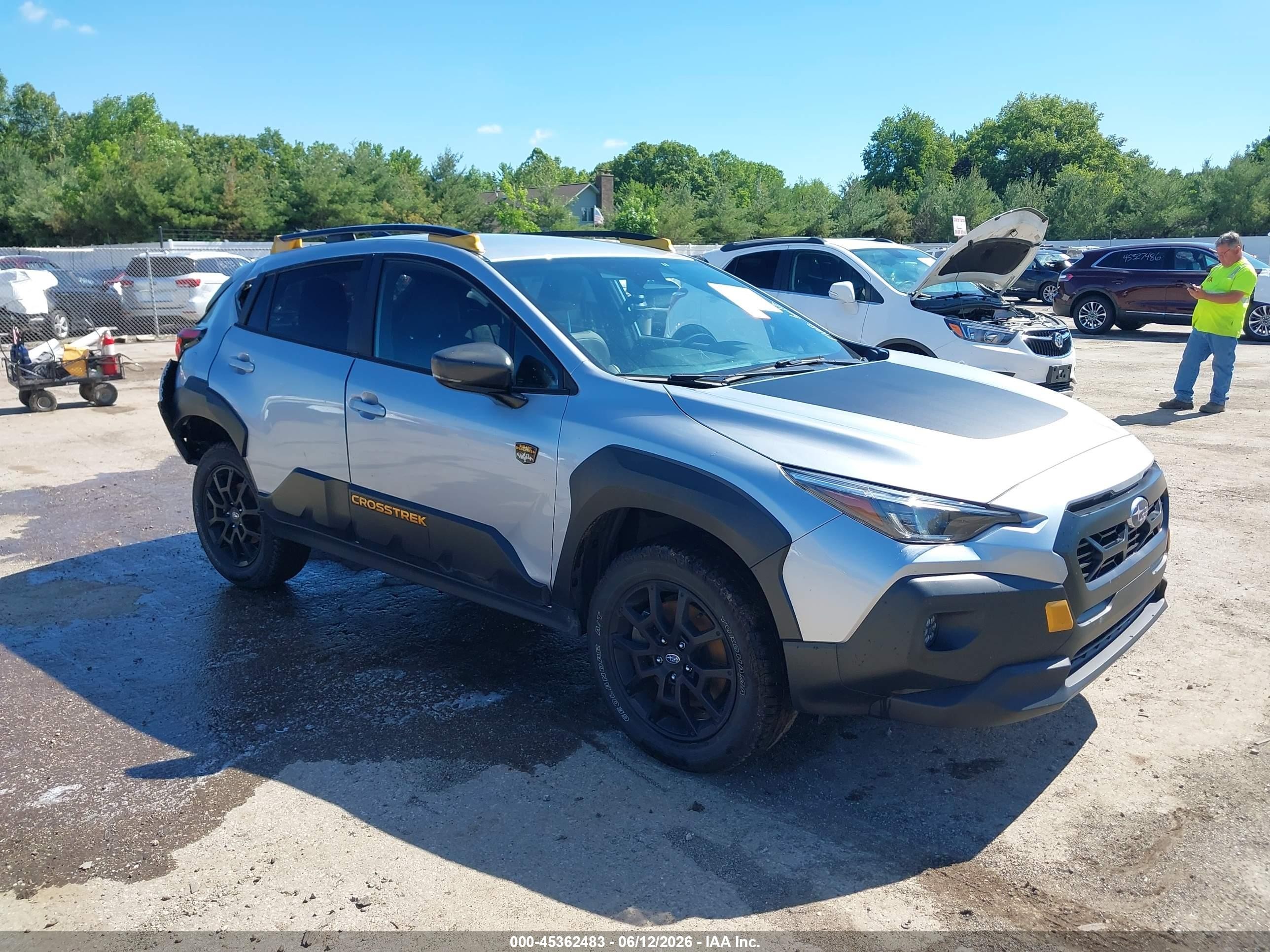 2024 Subaru Crosstrek Wilderness, VIN 4S4GUHT67R3783679 — Зад