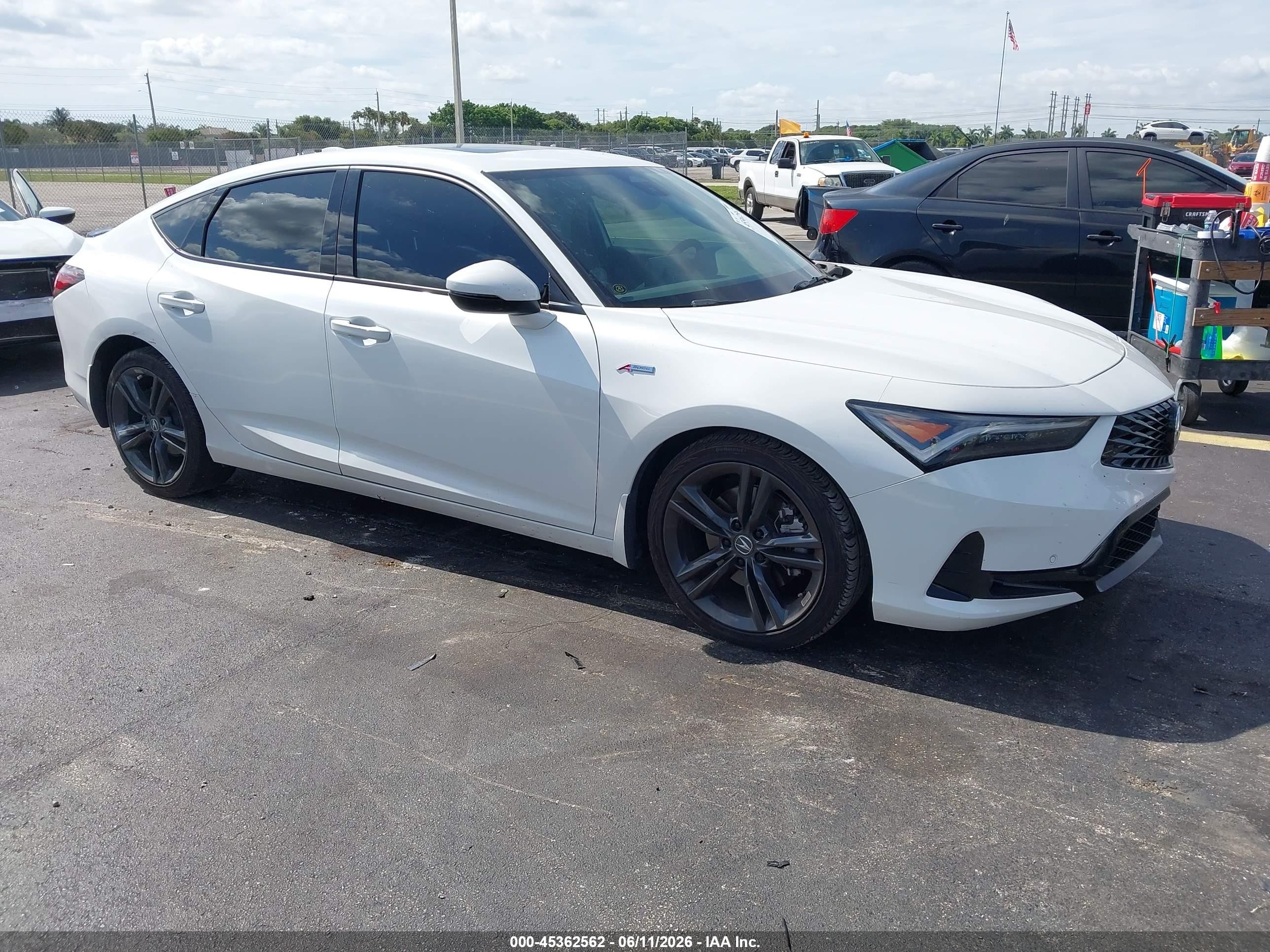 2024 Acura Integra Technology, VIN 19UDE4H61RA029440 — Side