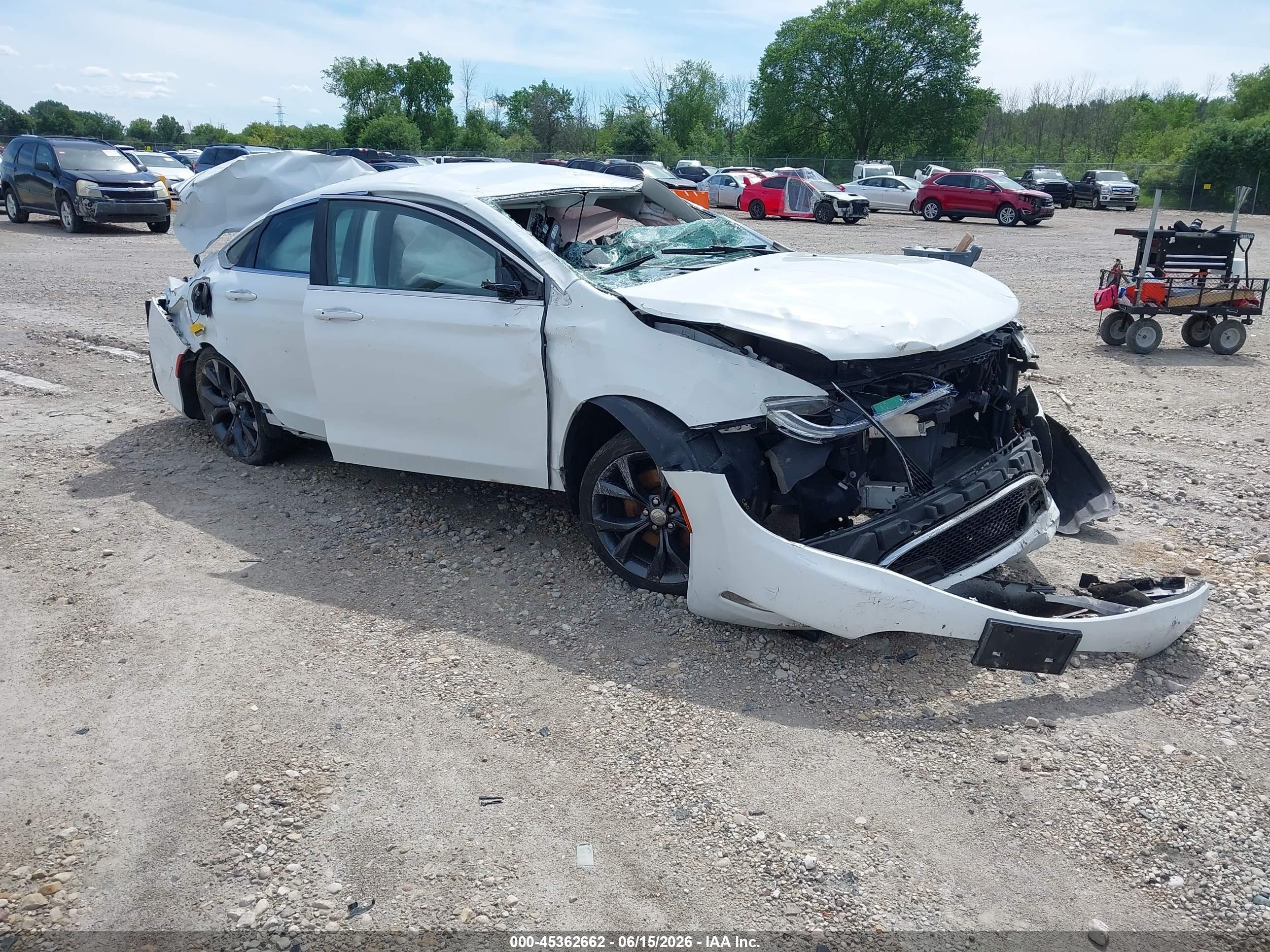 2016 Chrysler 200 C, VIN 1C3CCCCB5GN114449 — Theft recovery