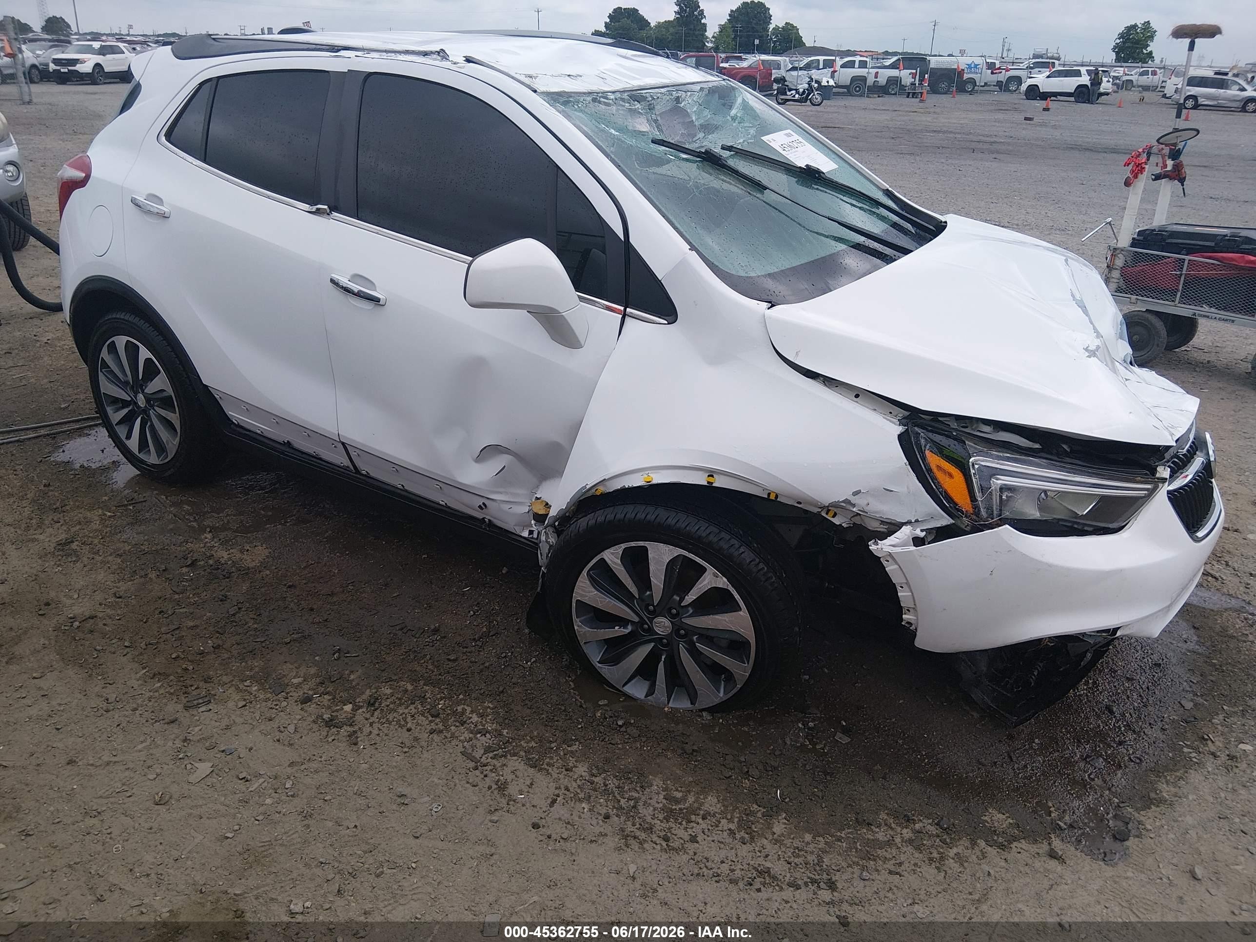 2022 Buick Encore Preferred, VIN KL4CJESM2NB515398 — Rollover