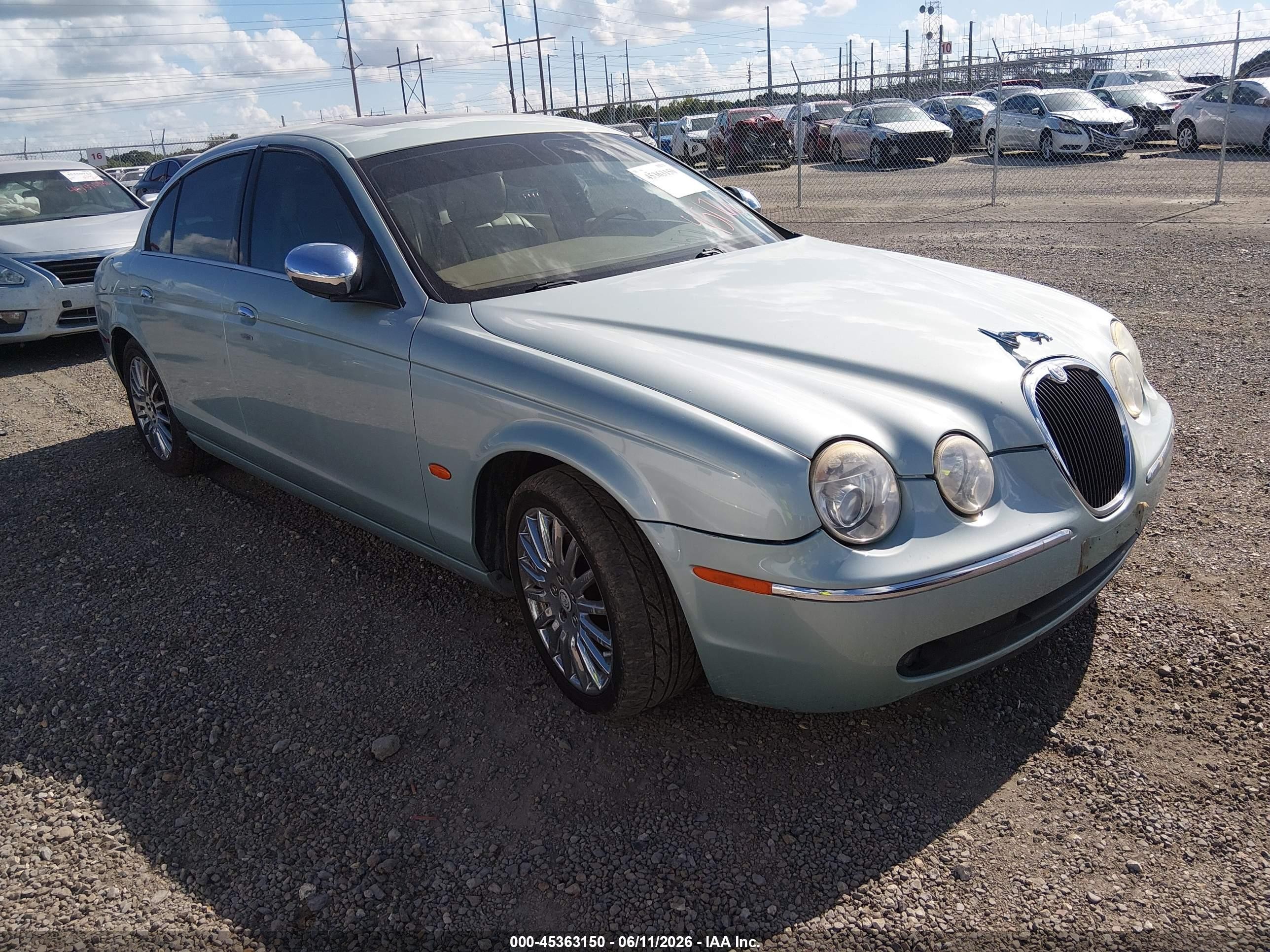 2005 Jaguar S-Type, VIN SAJWA01U35HN25928 — Water / flood