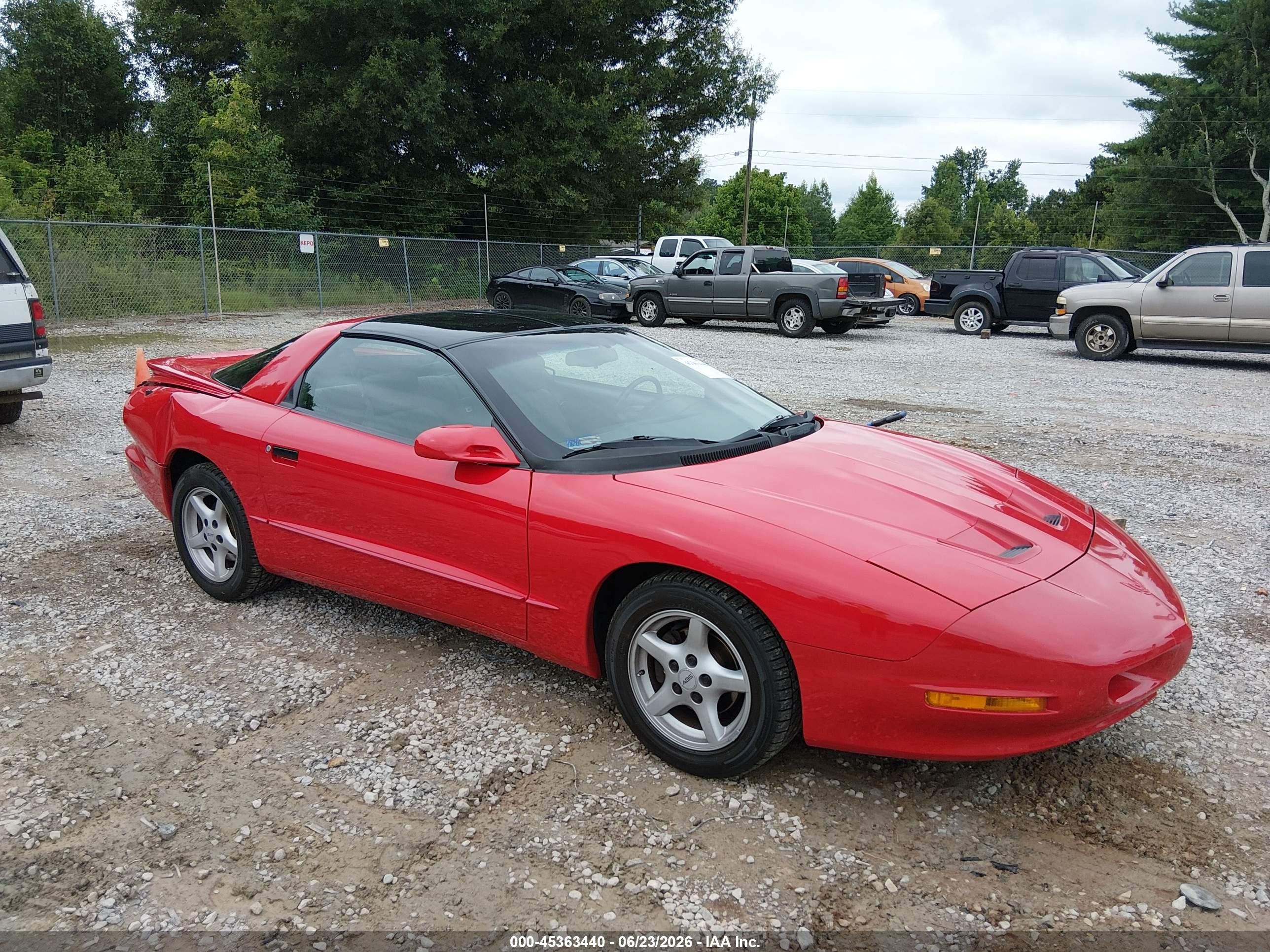 1995 Pontiac Firebird Formula, VIN 2G2FV22P9S2239554 — Rear end