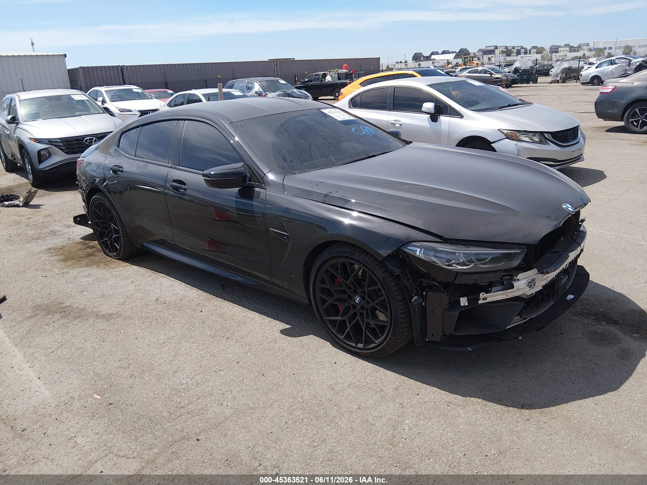 2024 BMW M8 Competition, VIN WBSGV0C00RCN22532 — Rear end