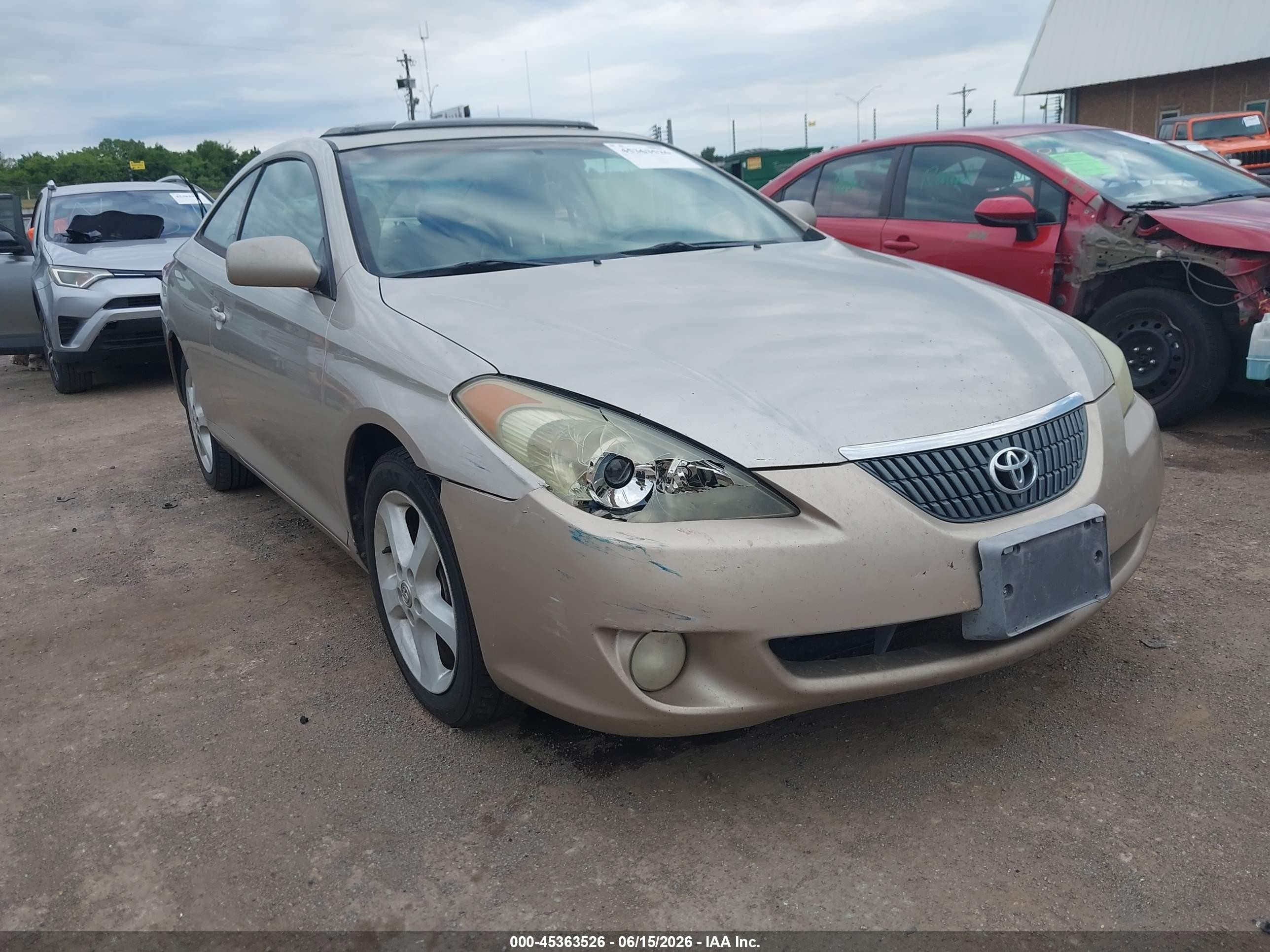 2004 Toyota Solara SPT, VIN 4T1CA38P34U001683 — Front end