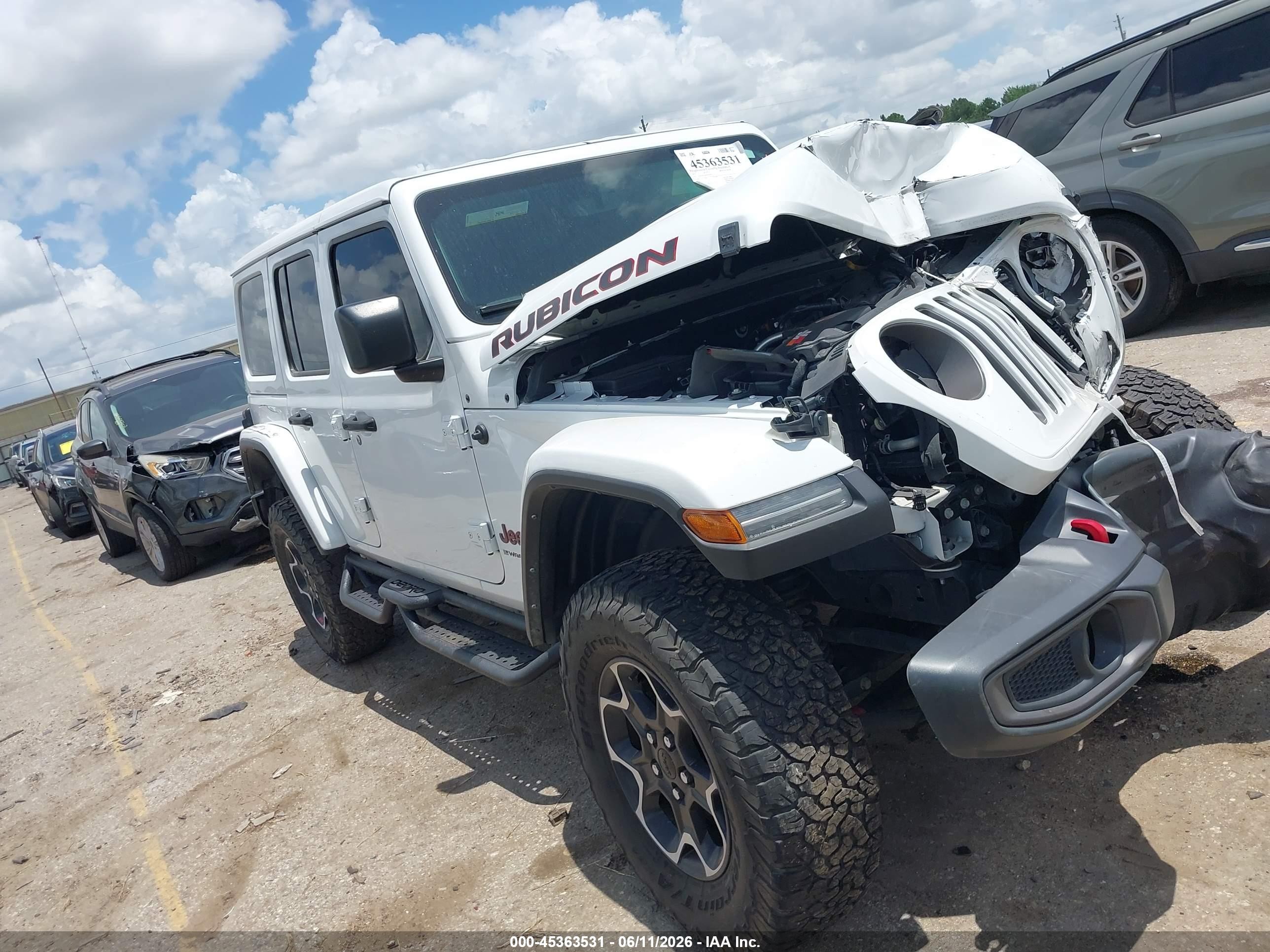 2023 Jeep Wrangler Rubicon, VIN 1C4HJXFG2PW549297 — Front end